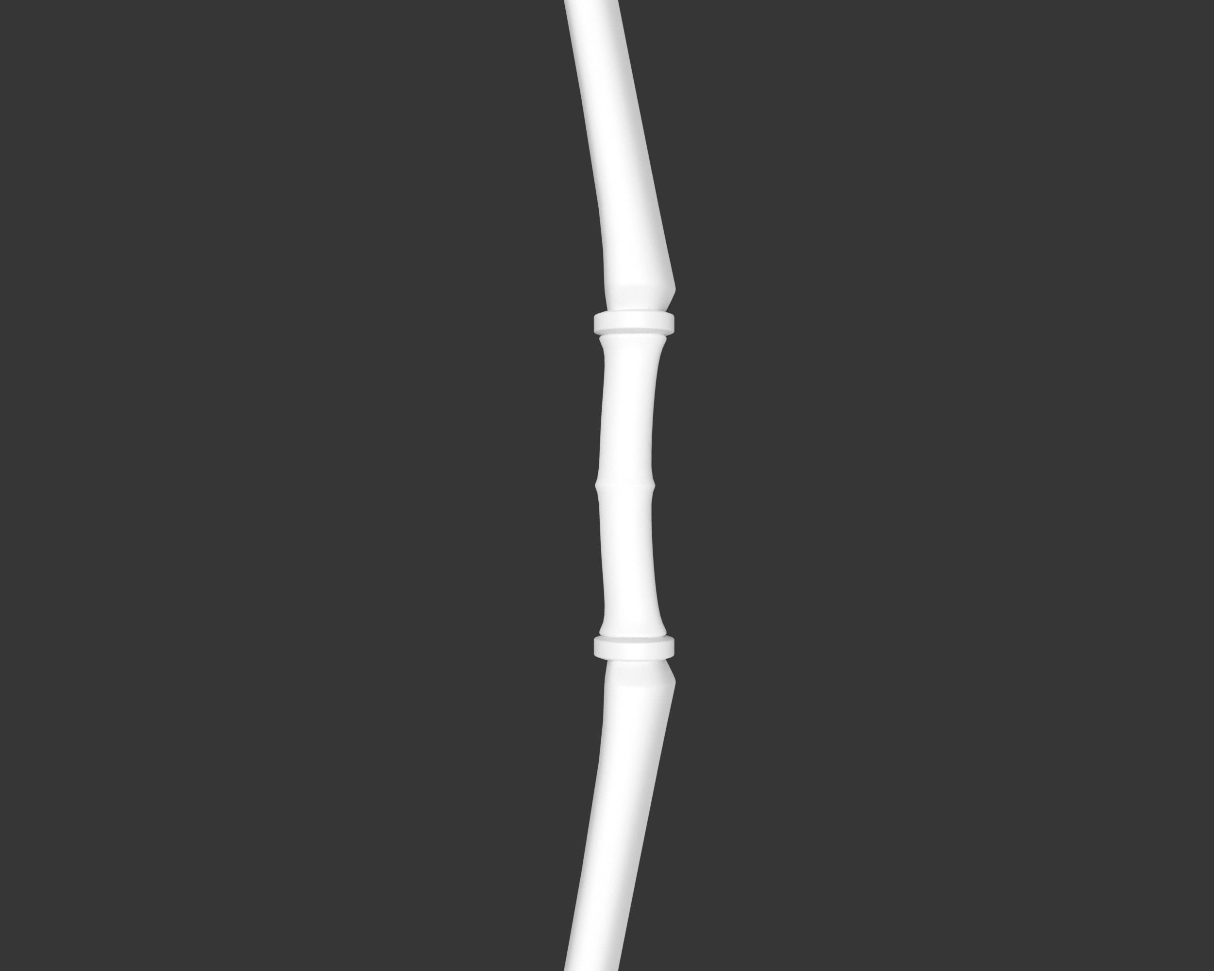 Medieval Knightly Weapon Bow and Arrow Low-poly 3D model_10