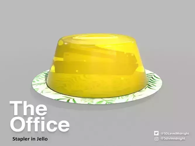 Stapler in Jello