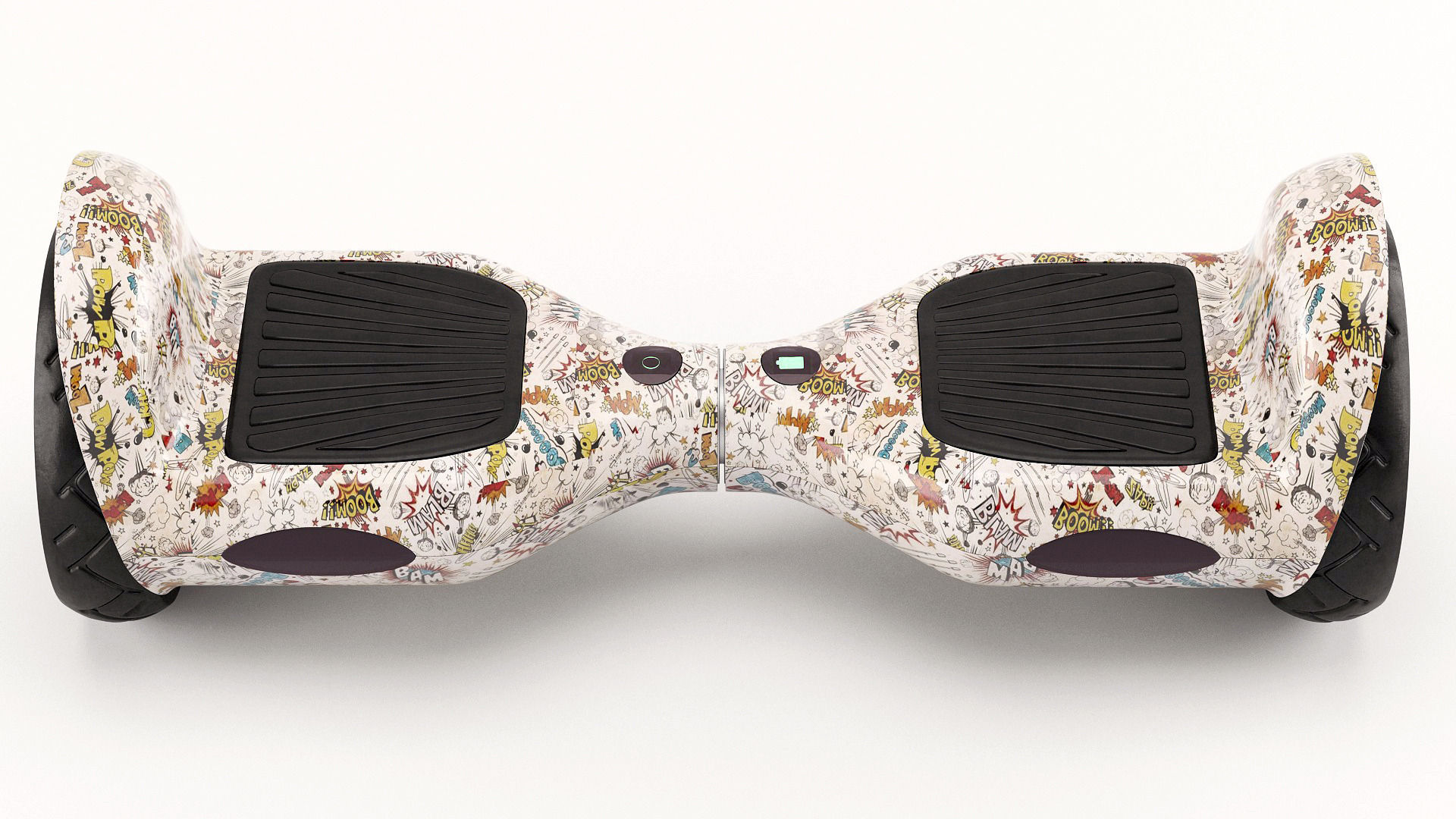 Self Balancing Electric Scooter 3D model_3