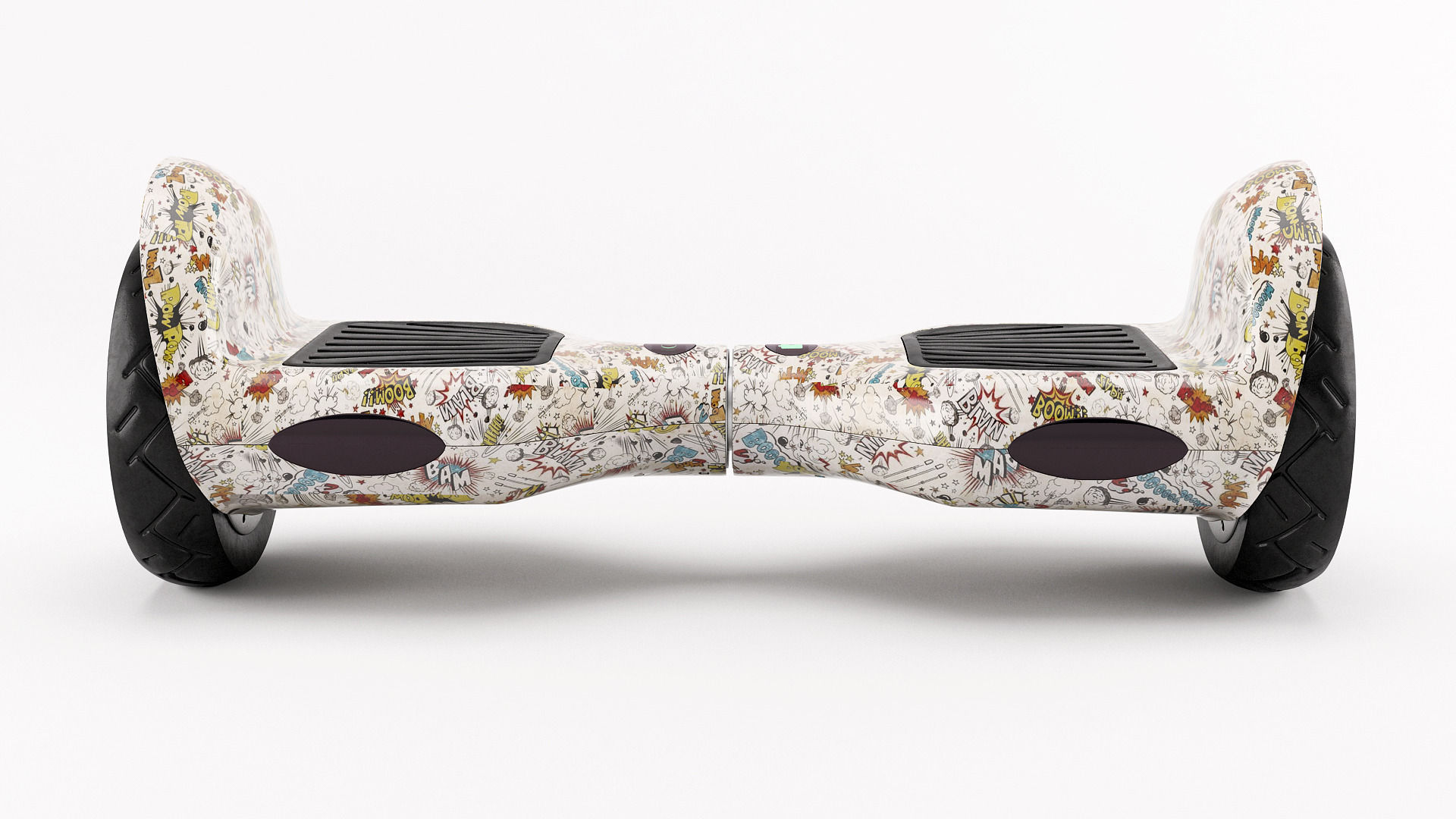 Self Balancing Electric Scooter 3D model_2