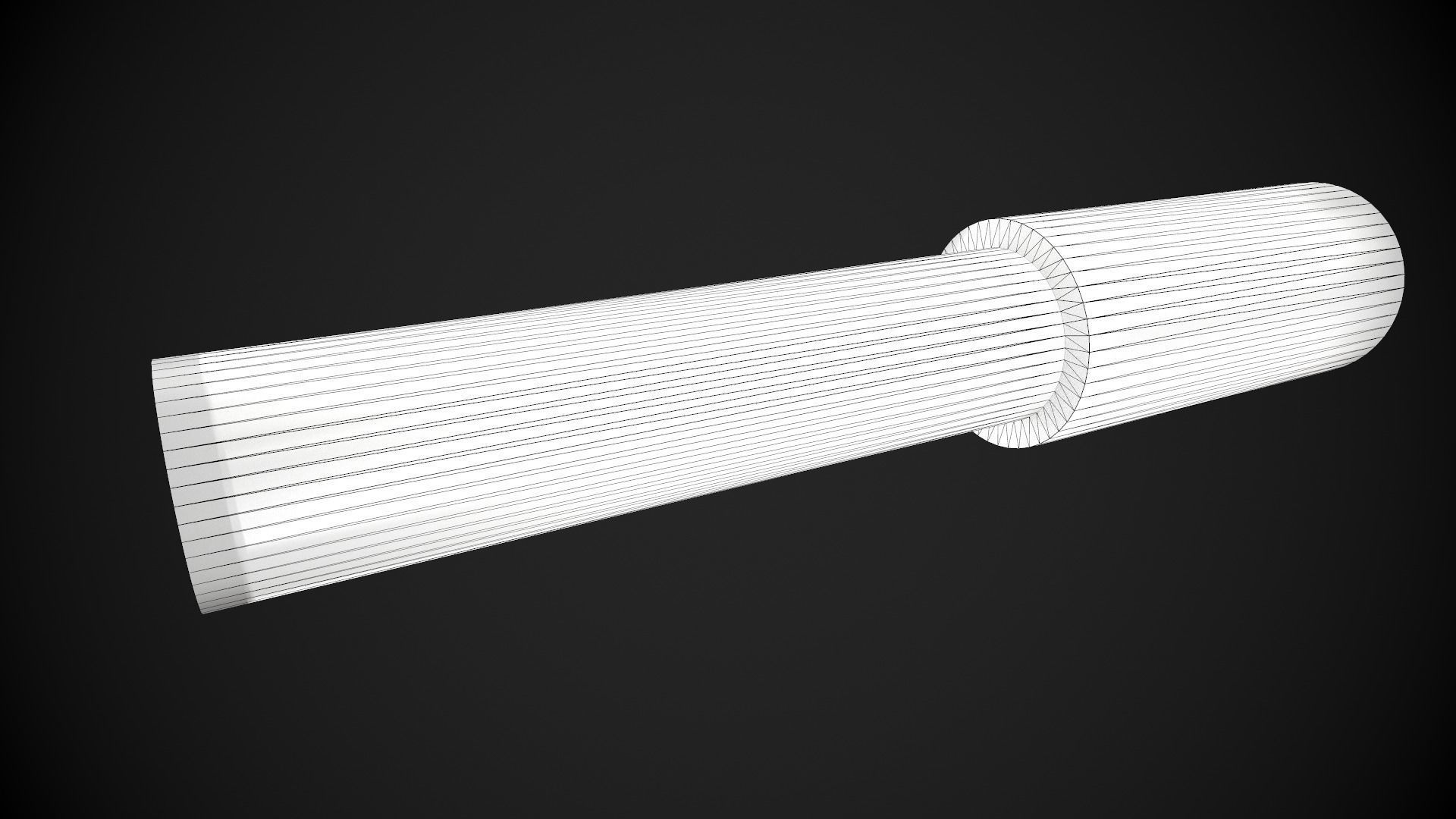 MAC-10 SMG Low-poly 3D model_22