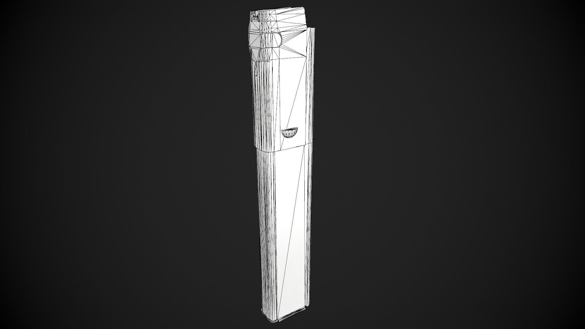 MAC-10 SMG Low-poly 3D model_24