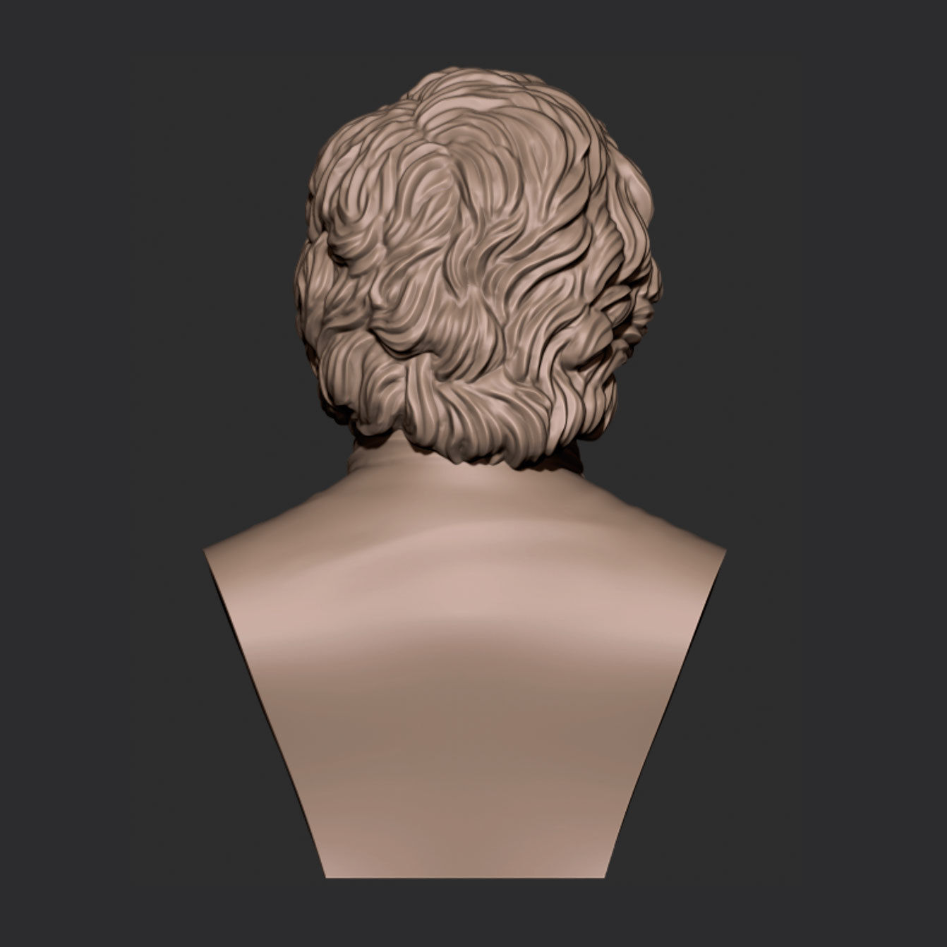 Tirion bust 3D print model_6