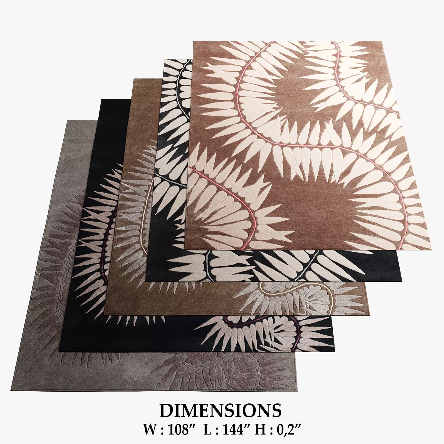 Carl Hansen and Son Rugs 356 3D model