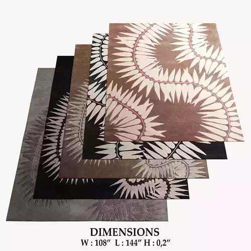 Carl Hansen and Son Rugs 356 3D model