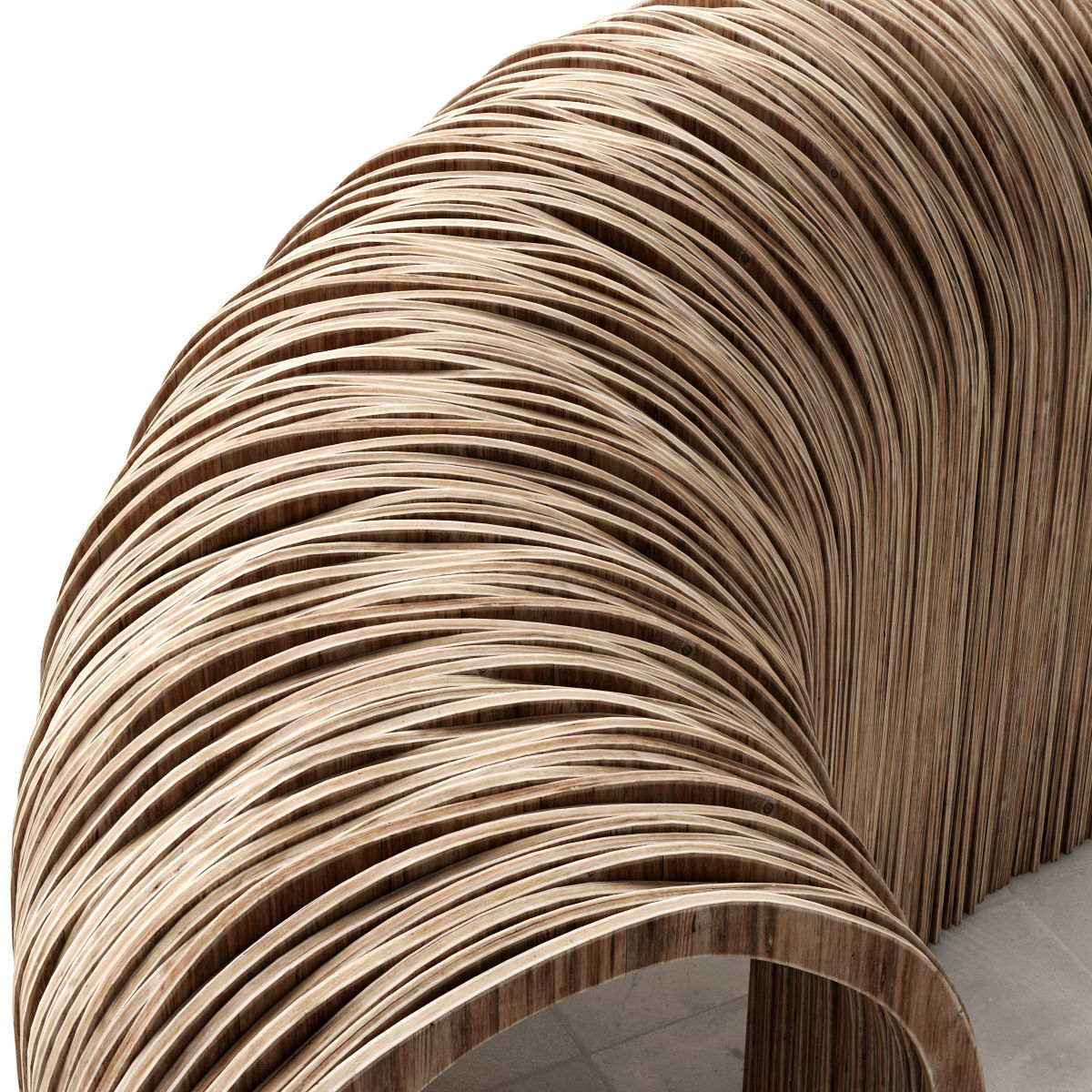 Parametric arch 3D model_3