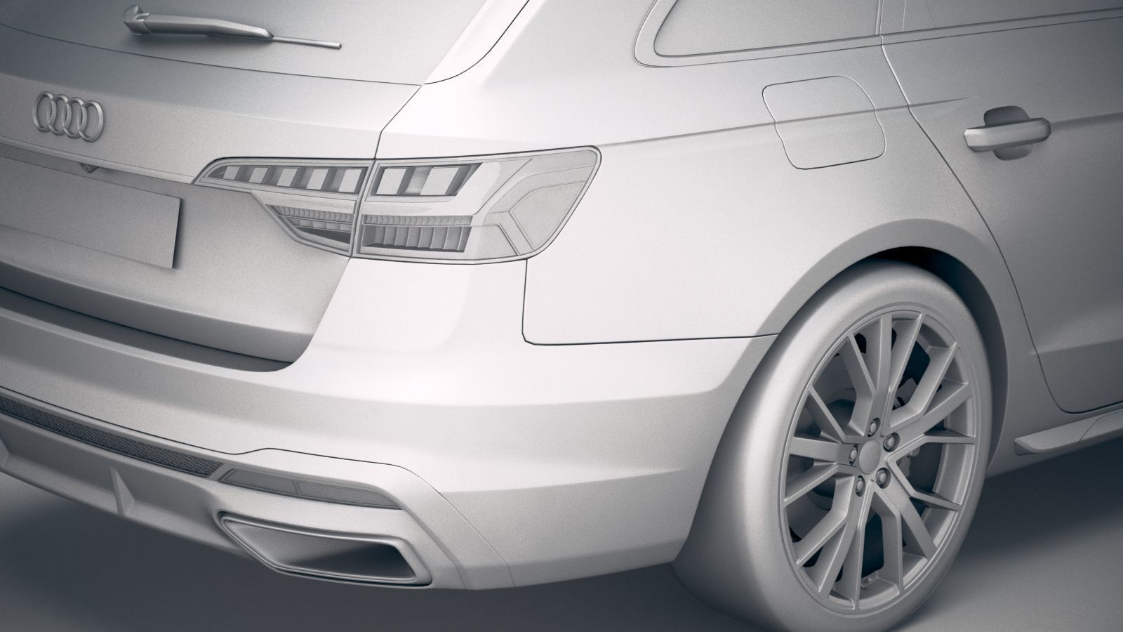 Audi A4 Avant S-line 2020 3D model_17