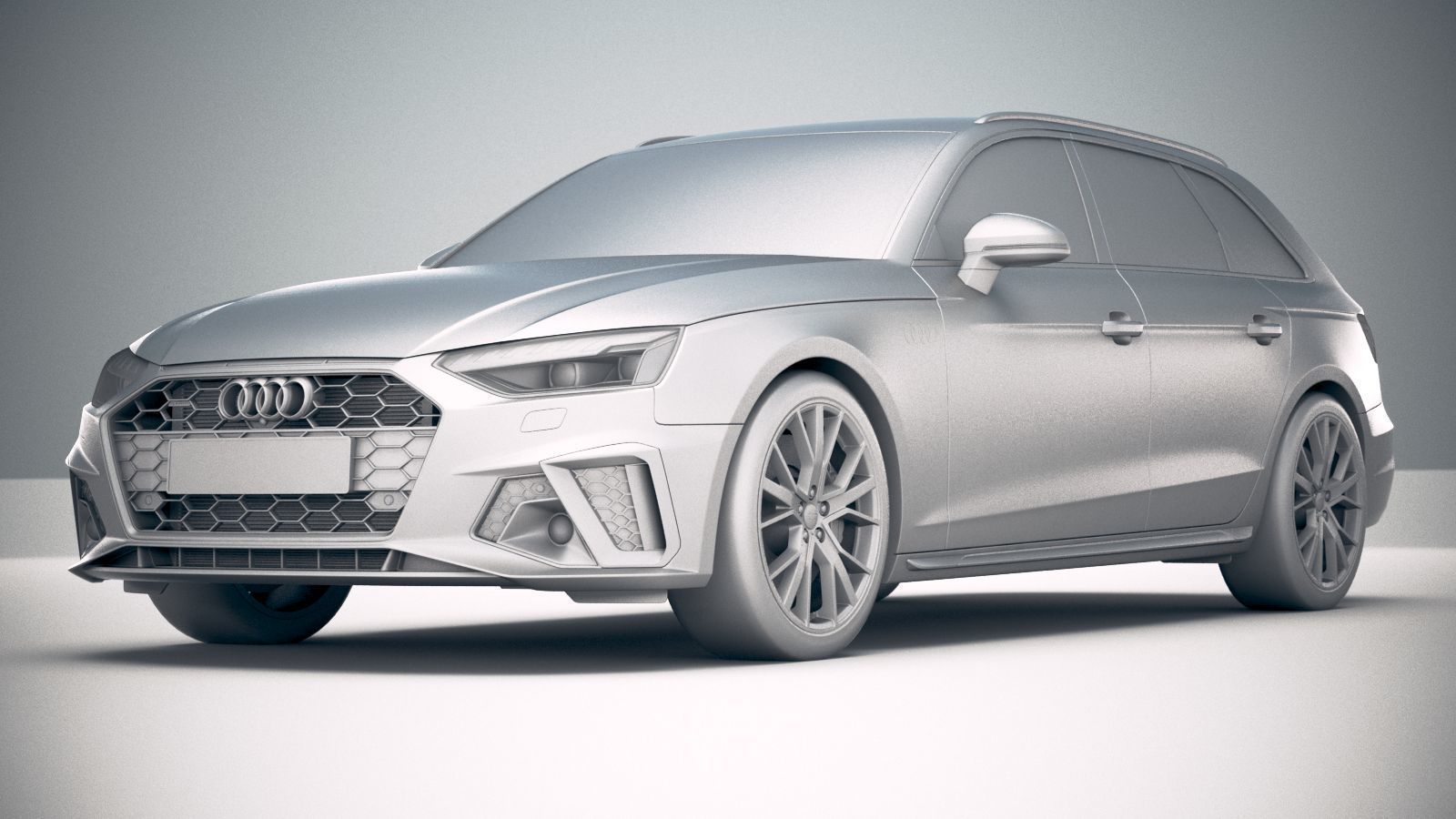 Audi A4 Avant S-line 2020 3D model_20