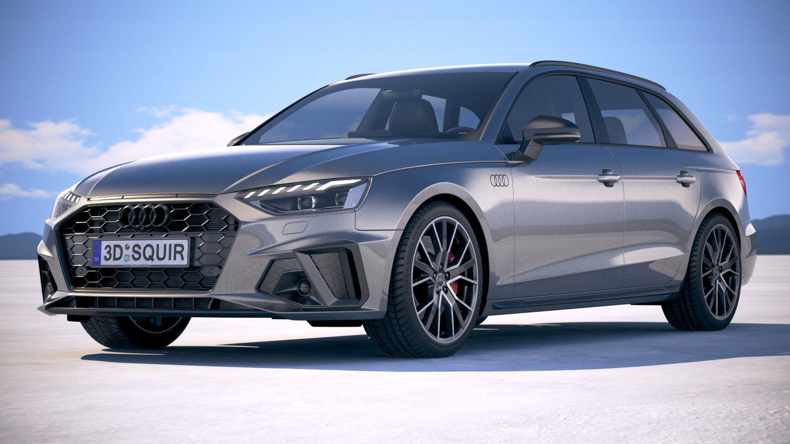 Audi A4 Avant S-line 2020 3D model_10