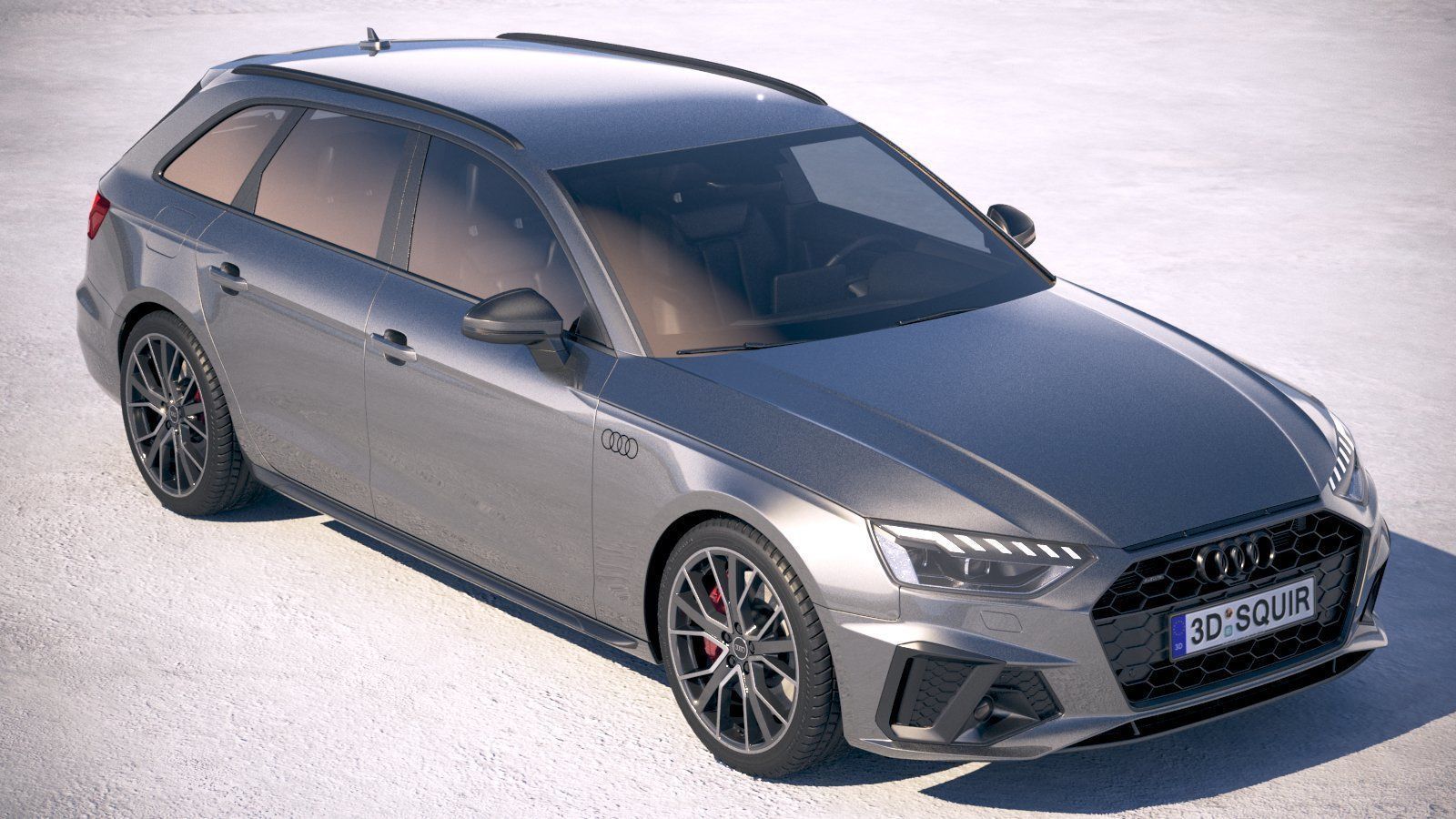 Audi A4 Avant S-line 2020 3D model_9