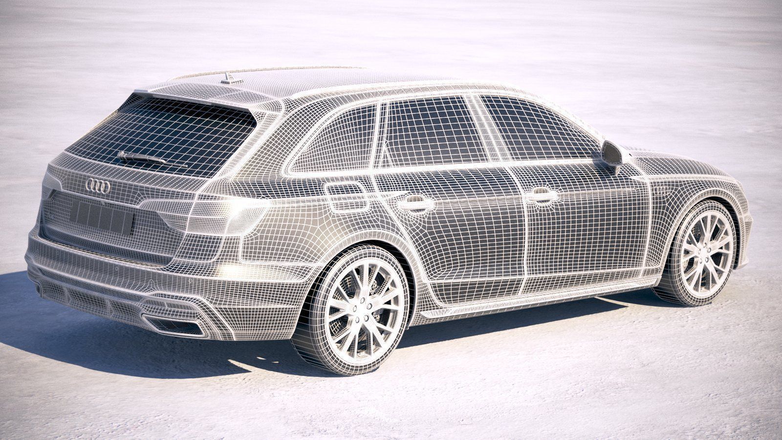 Audi A4 Avant S-line 2020 3D model_23