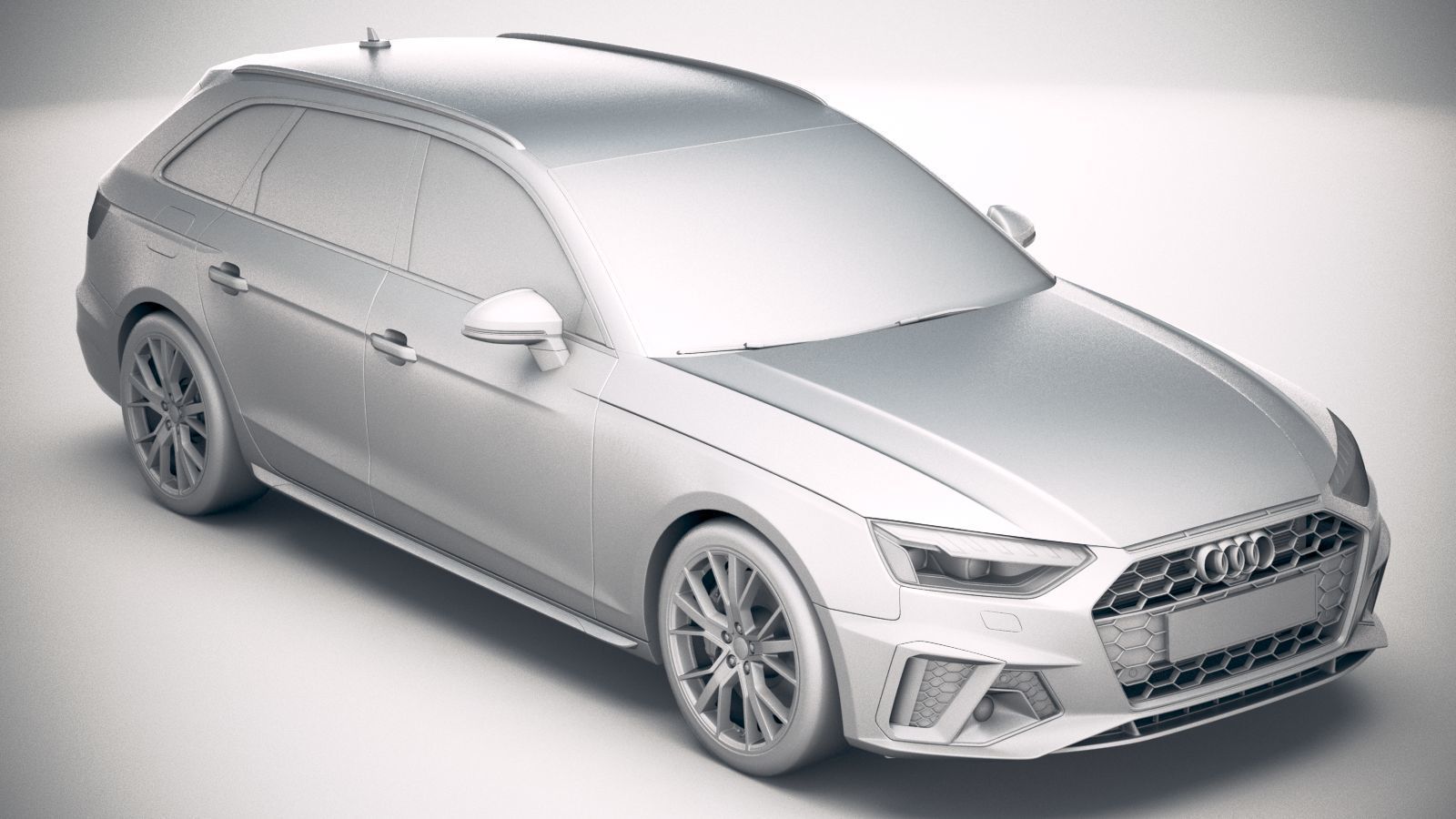 Audi A4 Avant S-line 2020 3D model_19