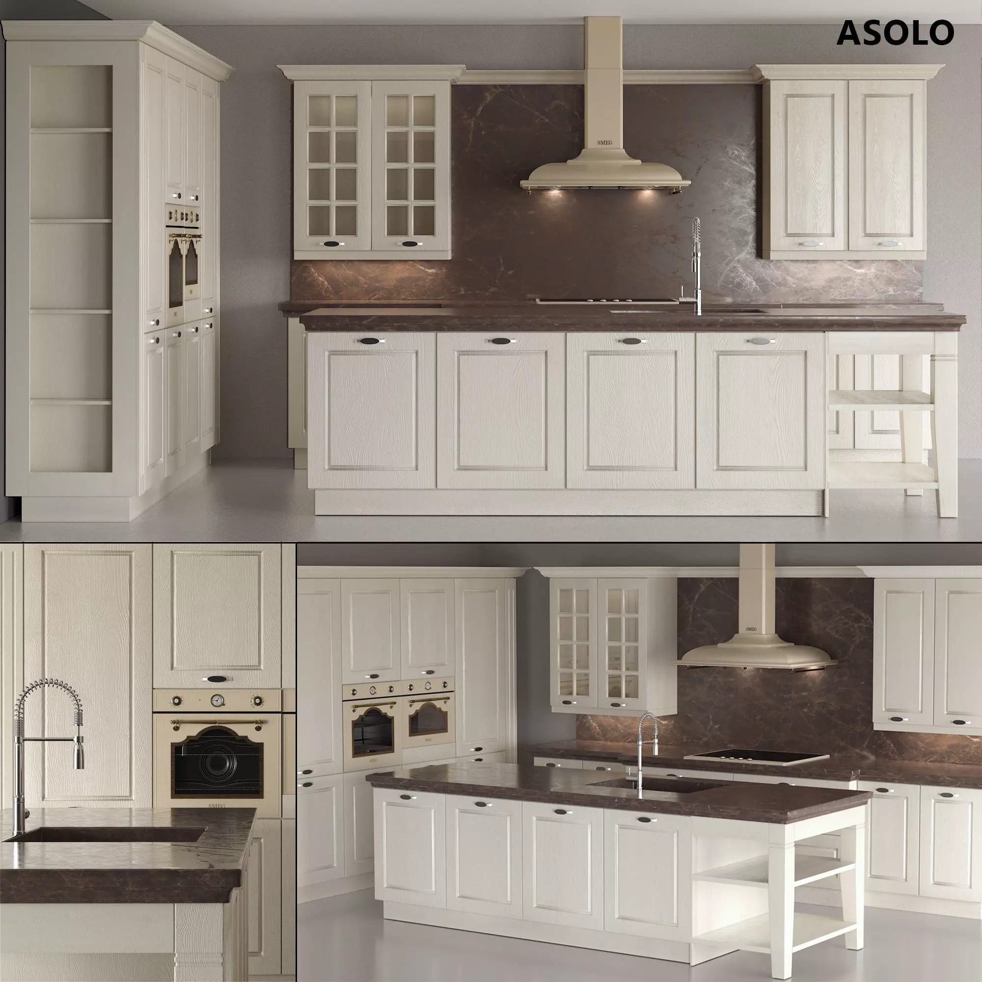 Kitchen ARREDO3 ASOLO 3D model
