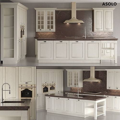 Kitchen ARREDO3 ASOLO 3D model