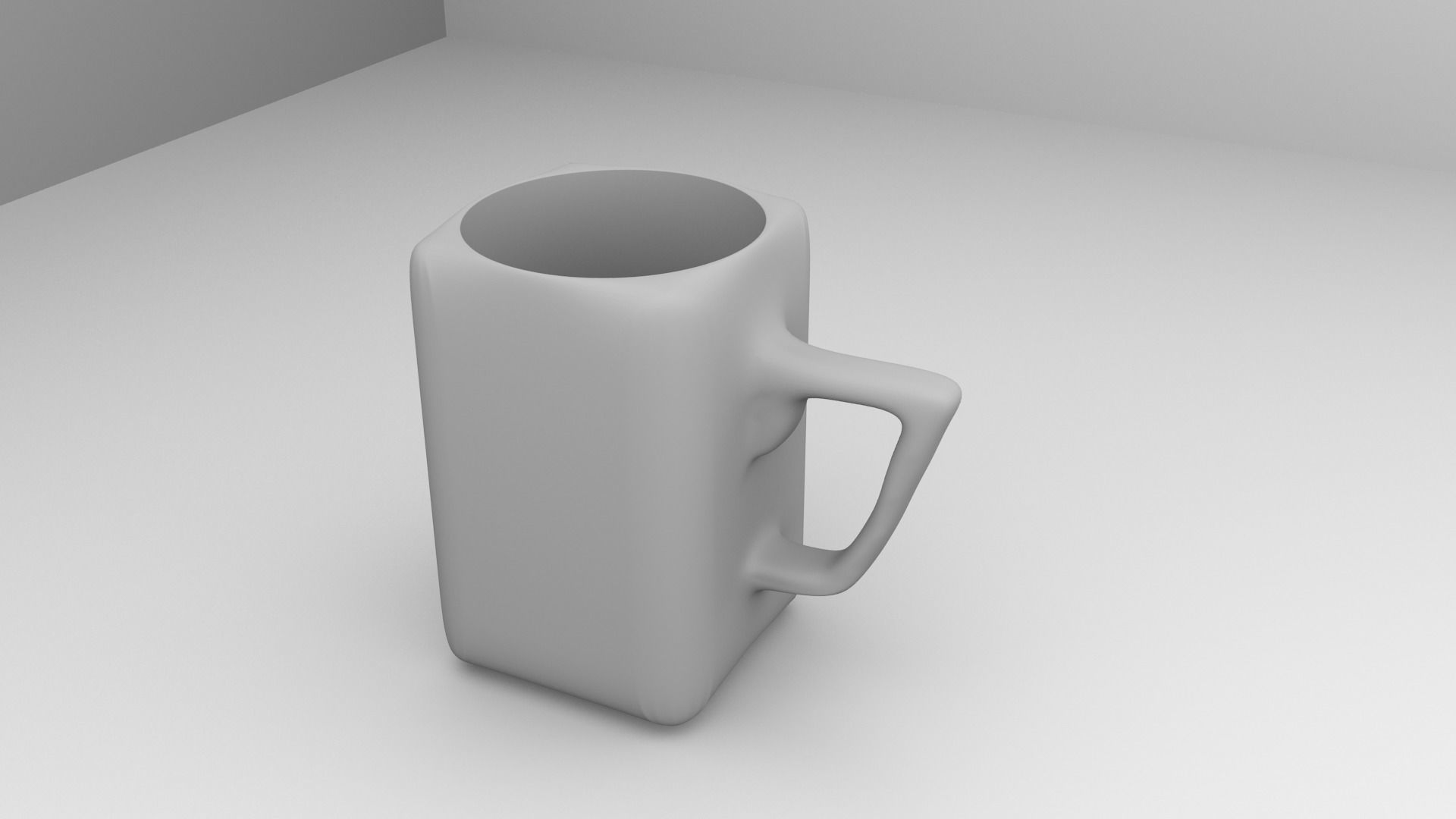Cup 7 with handle 3D model_3