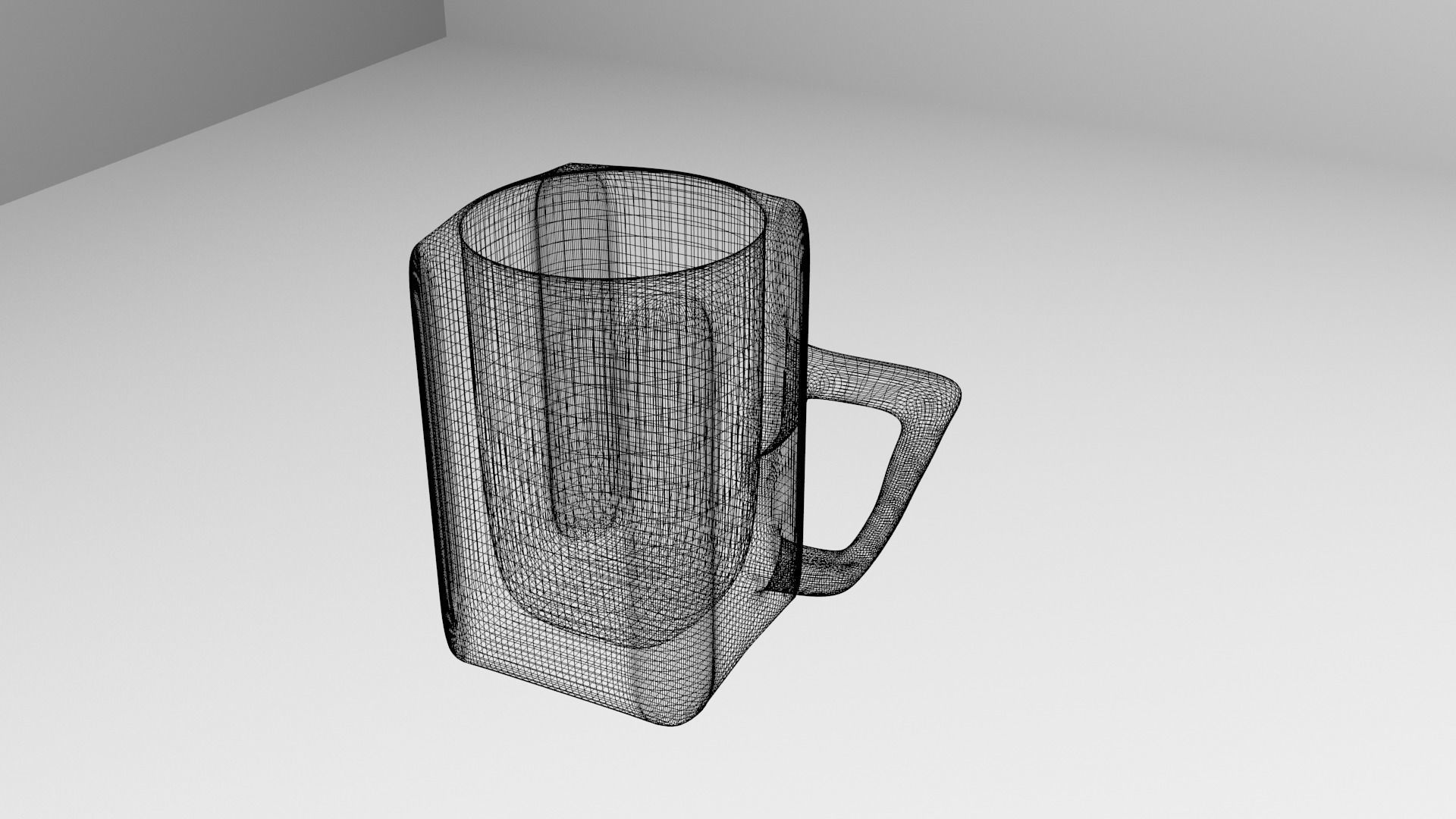 Cup 7 with handle 3D model_4