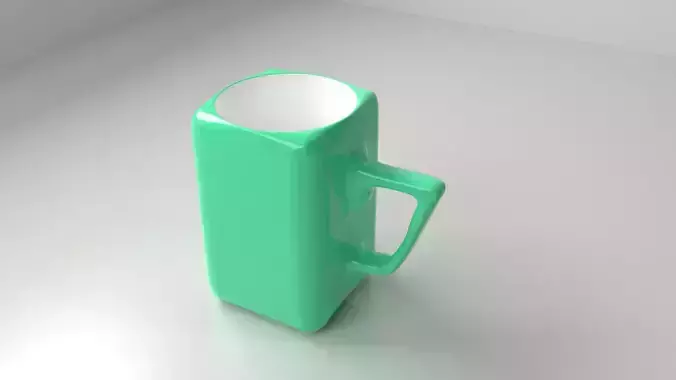 Cup 7 with handle