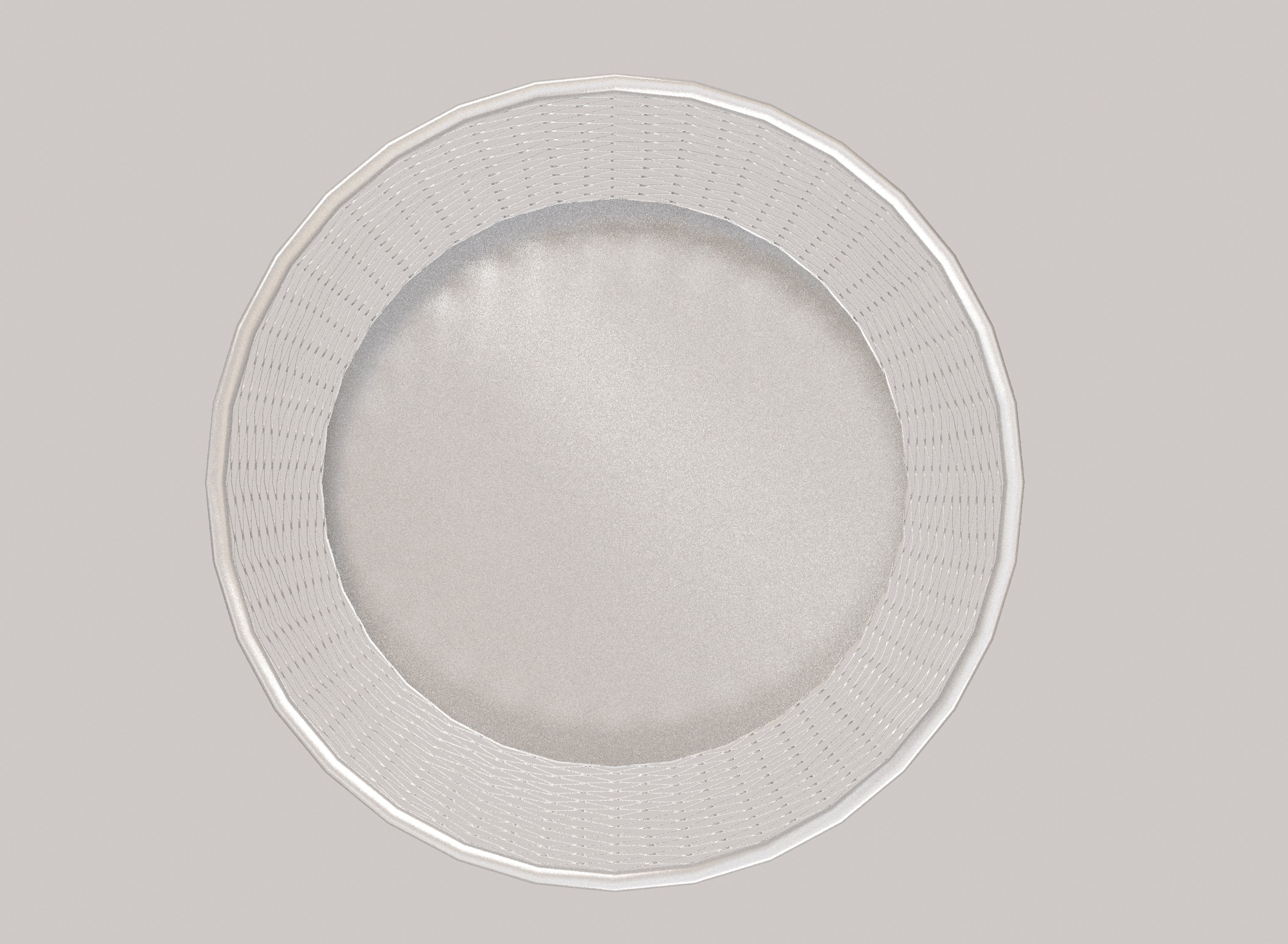 Office trash can Free low-poly 3D model_1