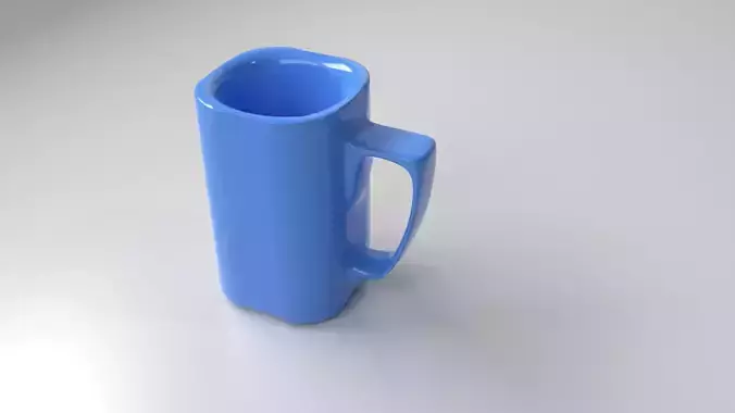 Cup 8 mug with handle