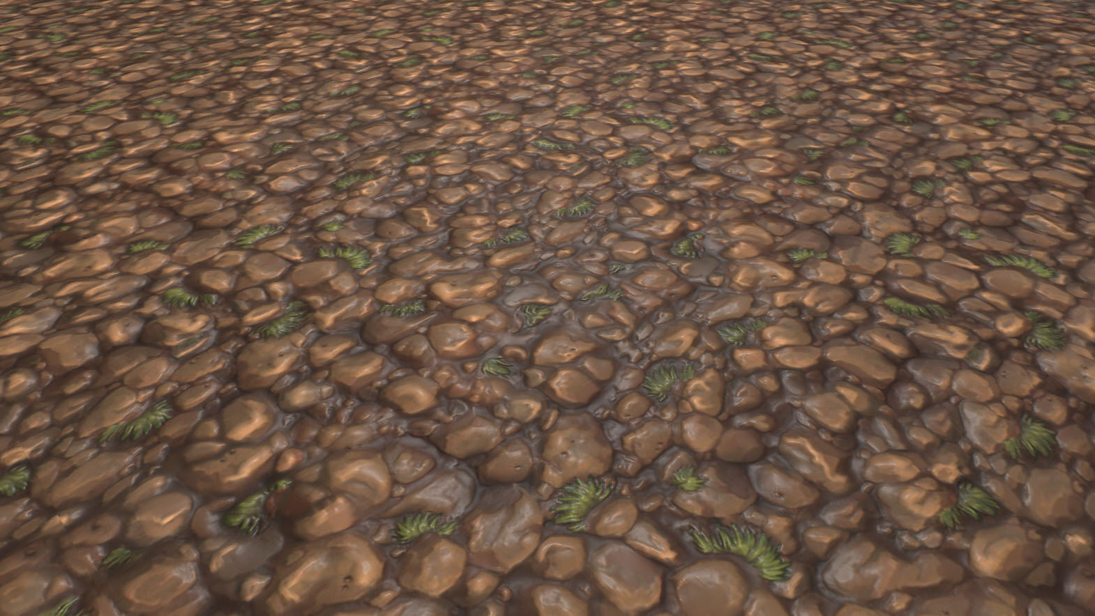 Stylized Rocks Vol 11  - Hand Painted Textures Texture_24