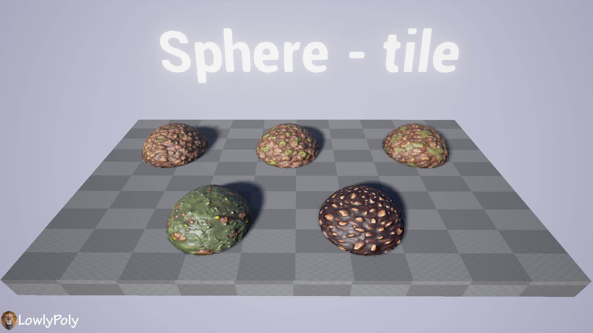 Stylized Rocks Vol 11  - Hand Painted Textures Texture_15