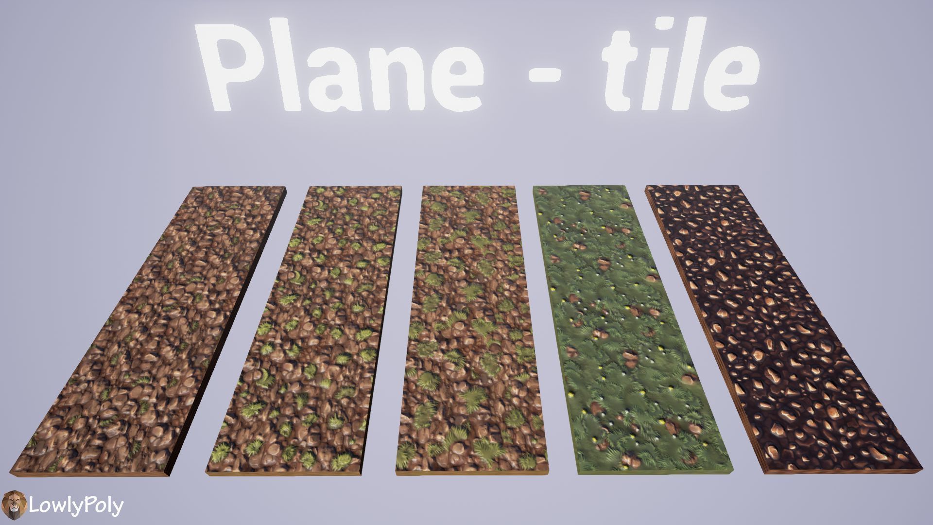 Stylized Rocks Vol 11  - Hand Painted Textures Texture_14