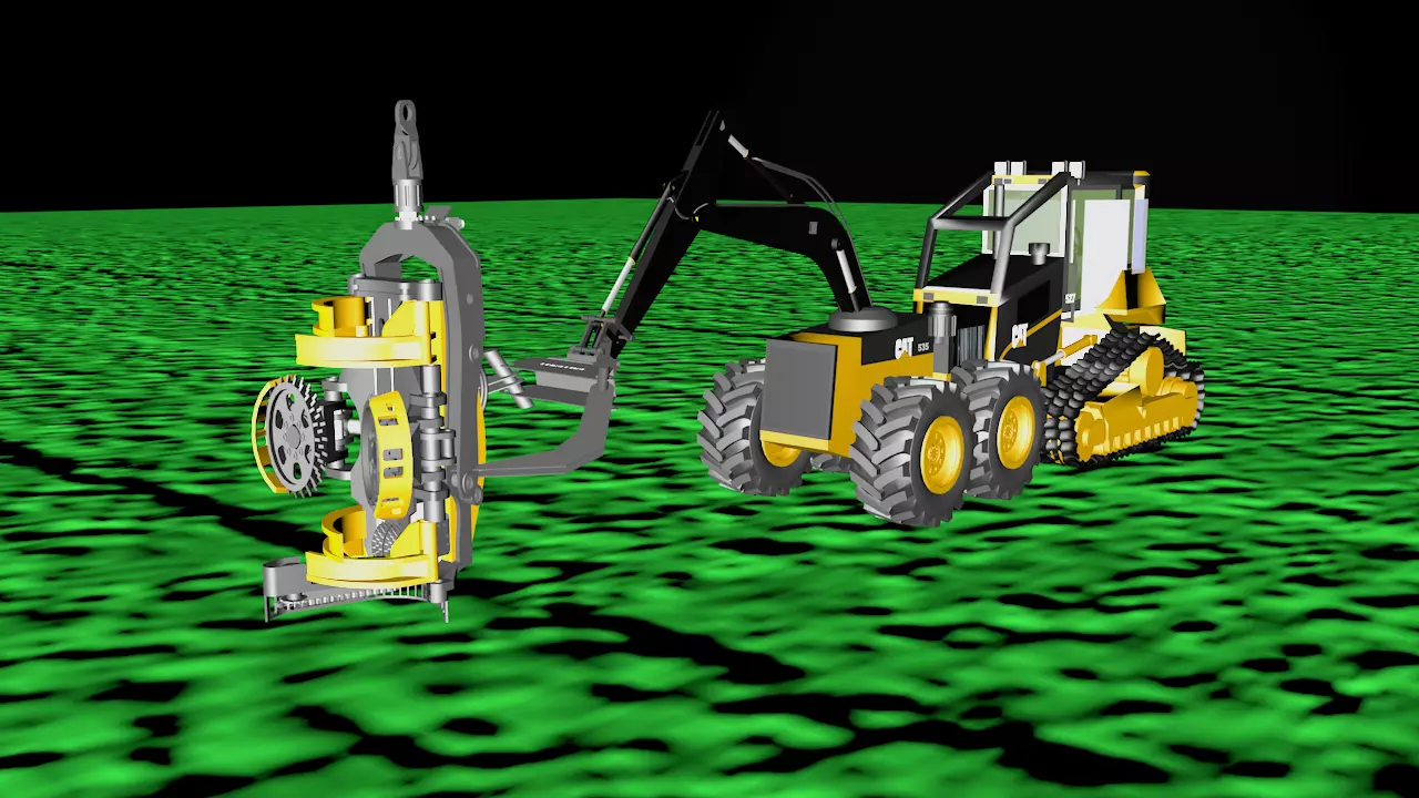 CUT TREEMB18 3D model