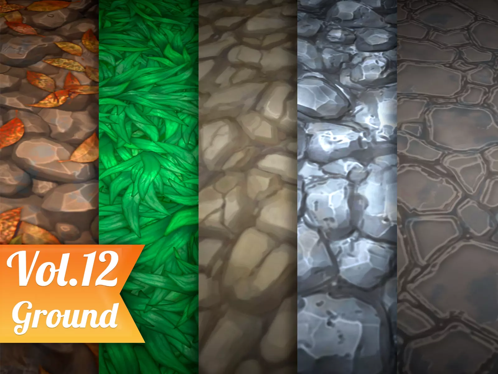 Stylized Ground Vol 12  - Hand Painted Texture Texture_0