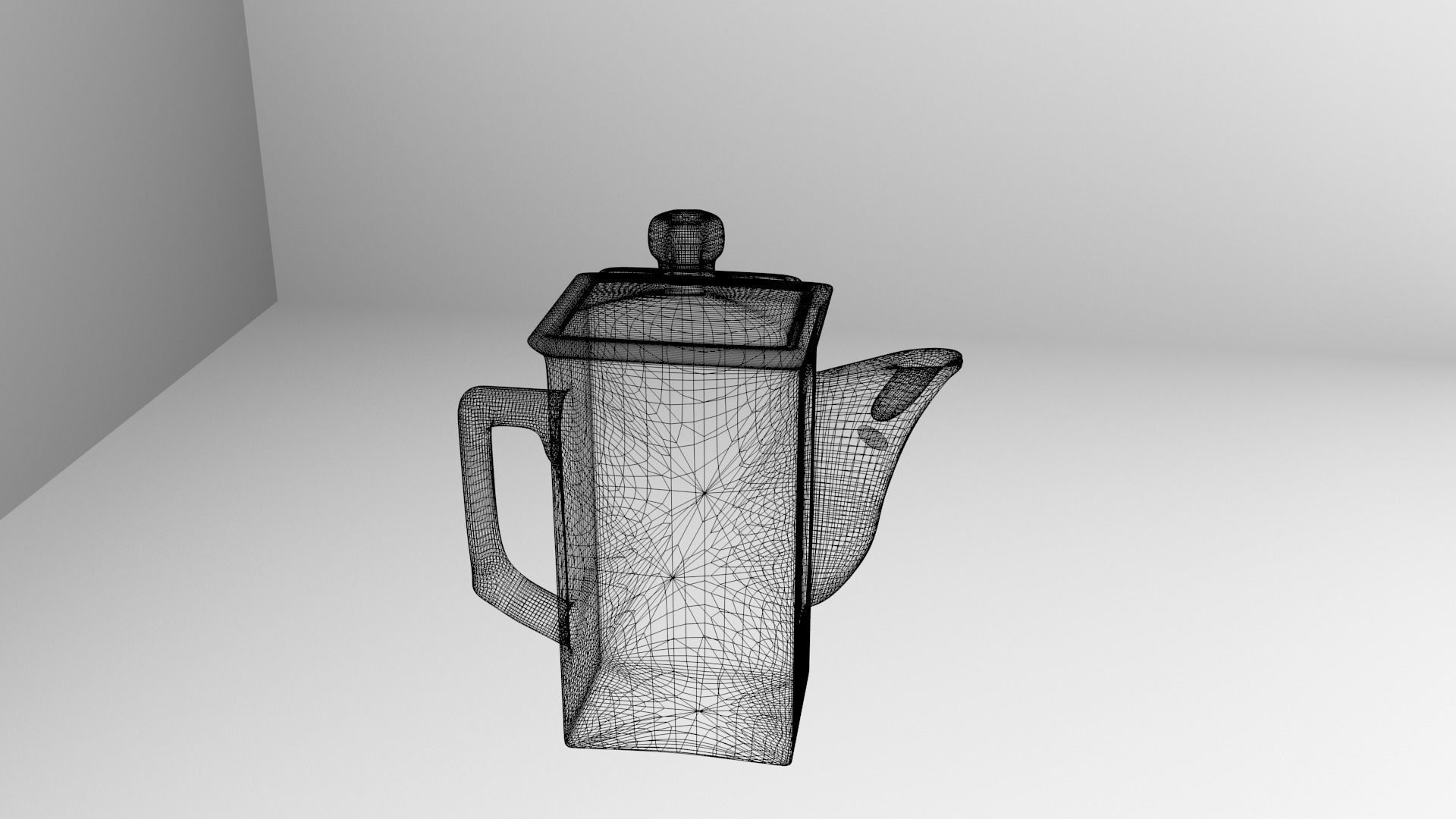 Ceramic Jug 3D model_5
