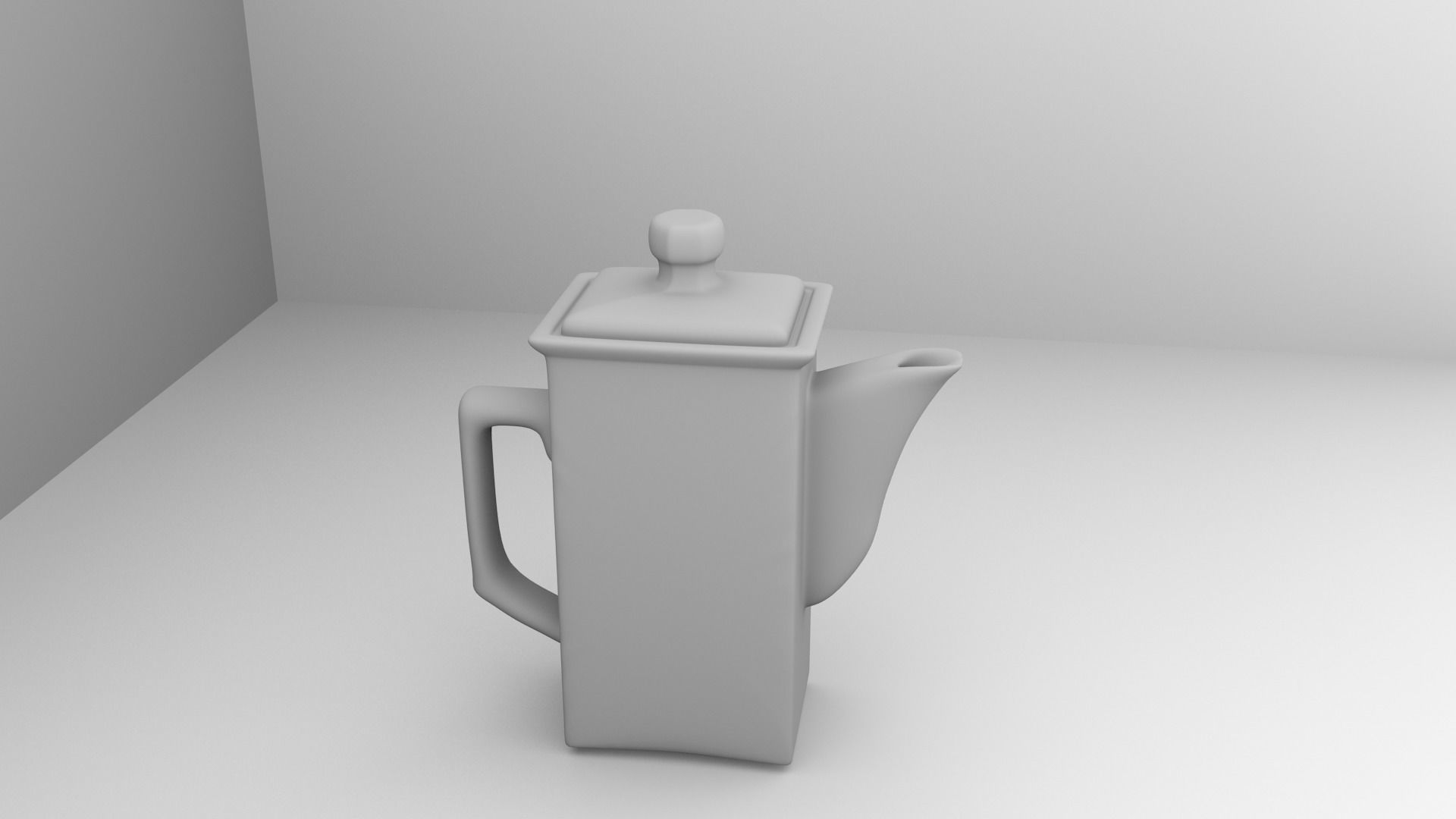Ceramic Jug 3D model_4