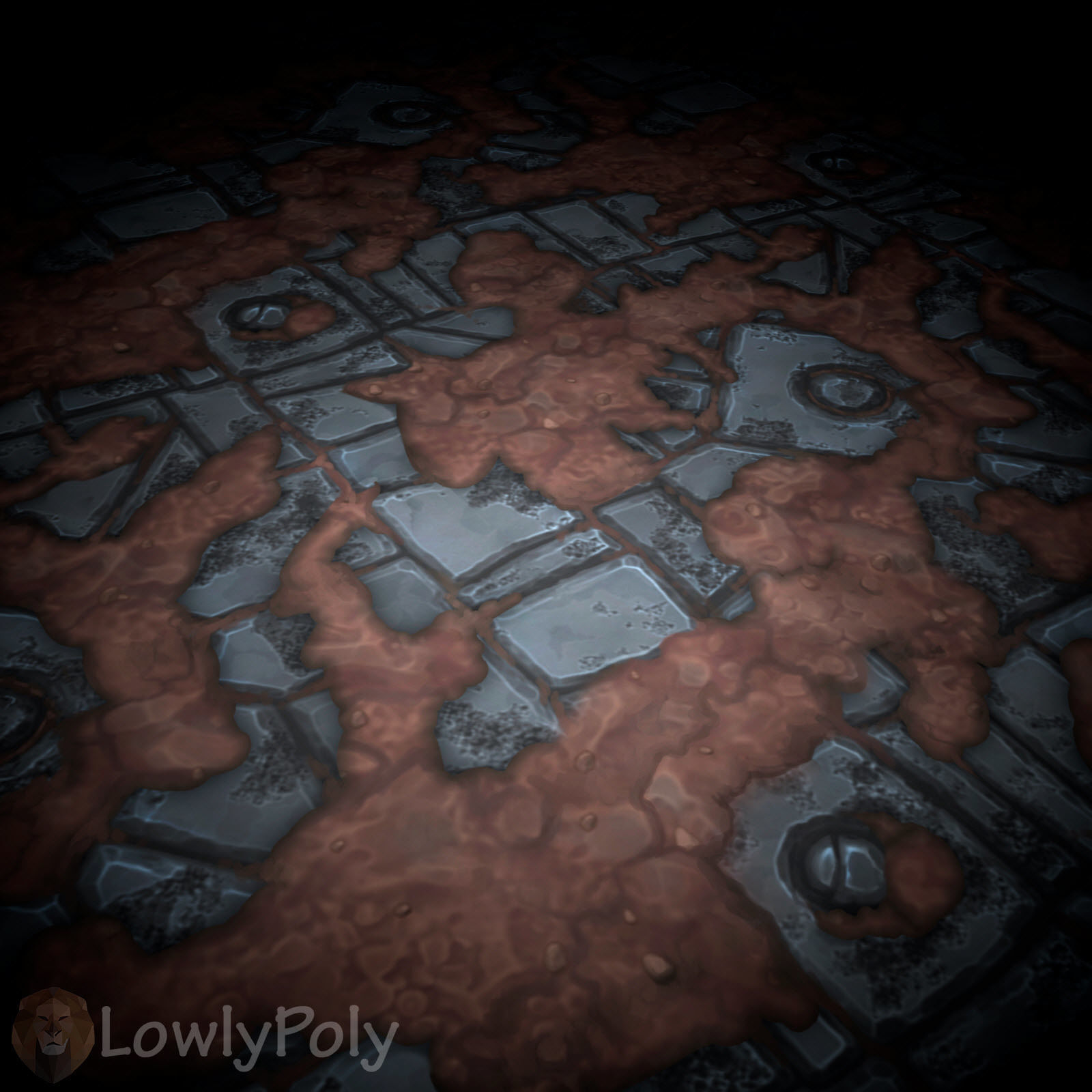 Stylized Dirt Vol 13  - Hand Painted Texture Texture_8