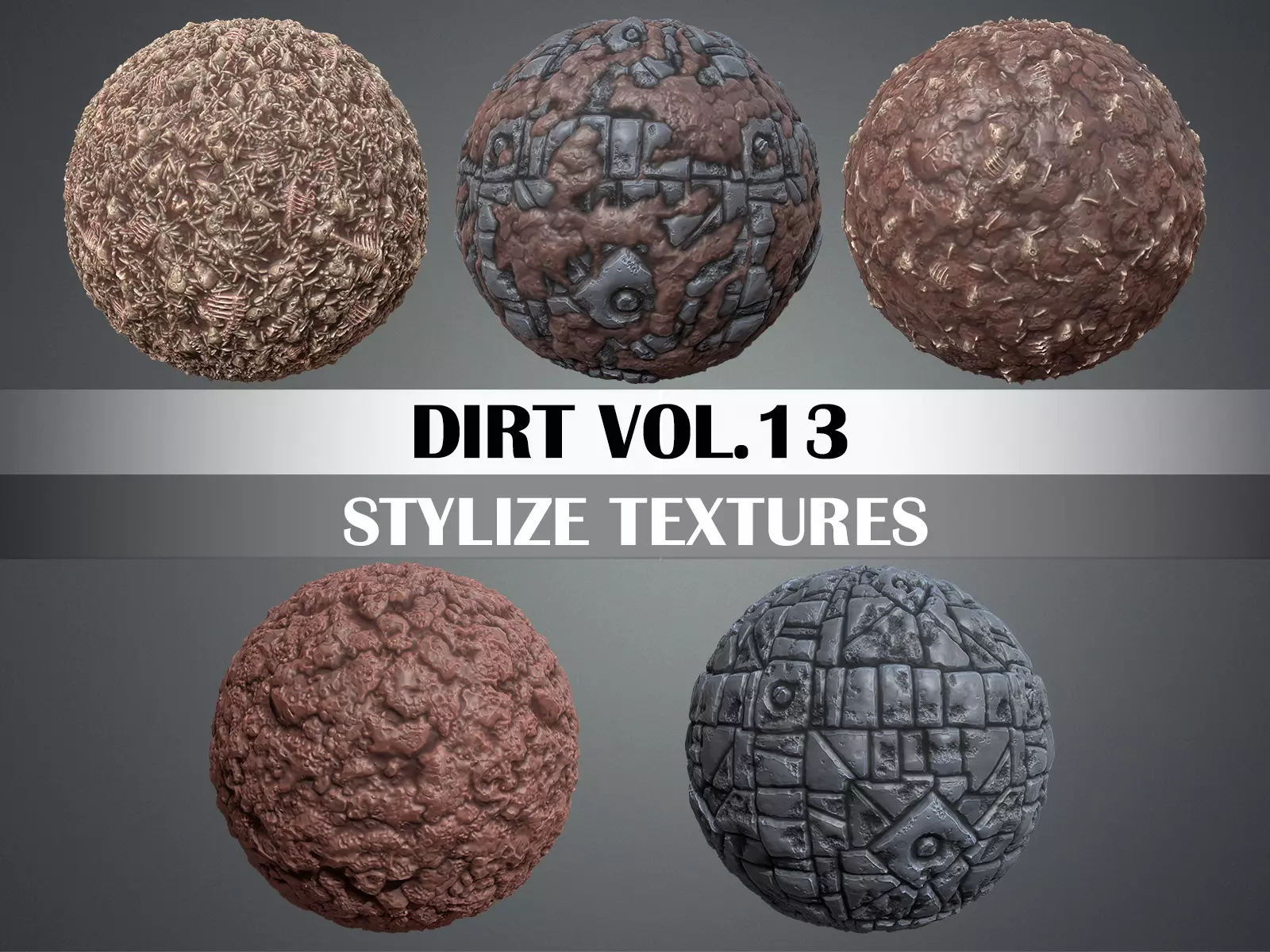 Stylized Dirt Vol 13  - Hand Painted Texture Texture_0