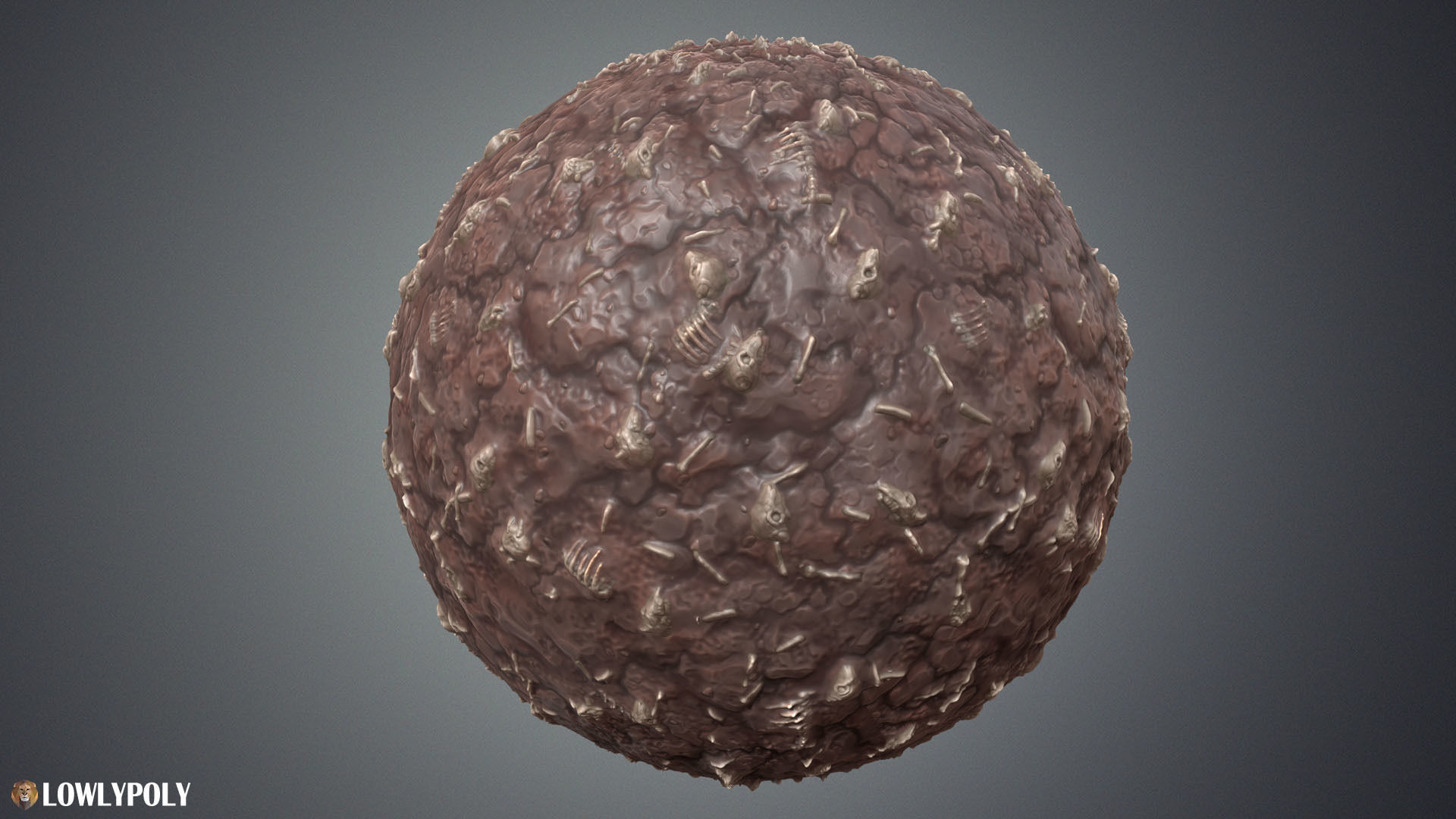 Stylized Dirt Vol 13  - Hand Painted Texture Texture_6