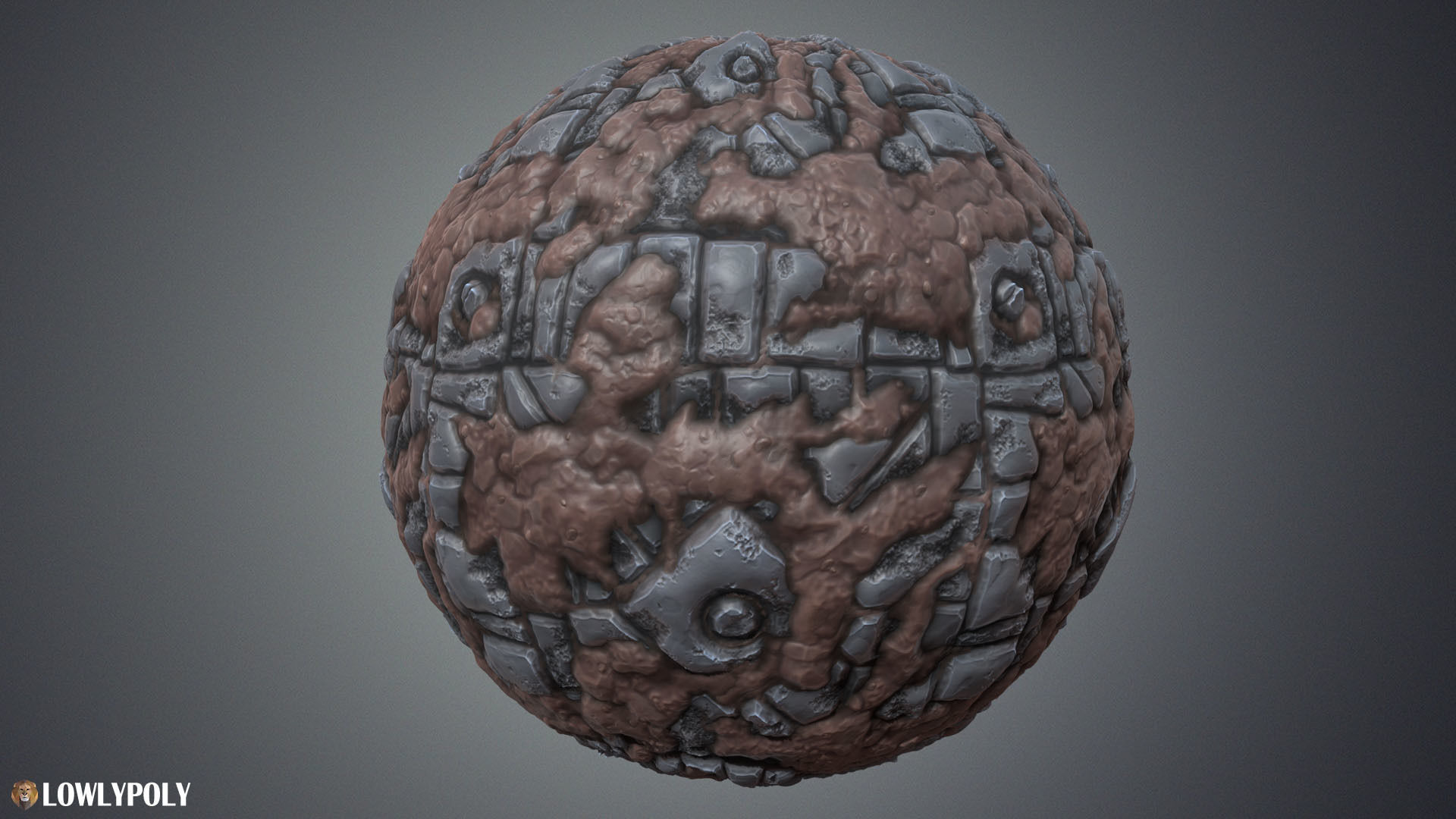 Stylized Dirt Vol 13  - Hand Painted Texture Texture_3