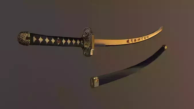 Katana - model and textures