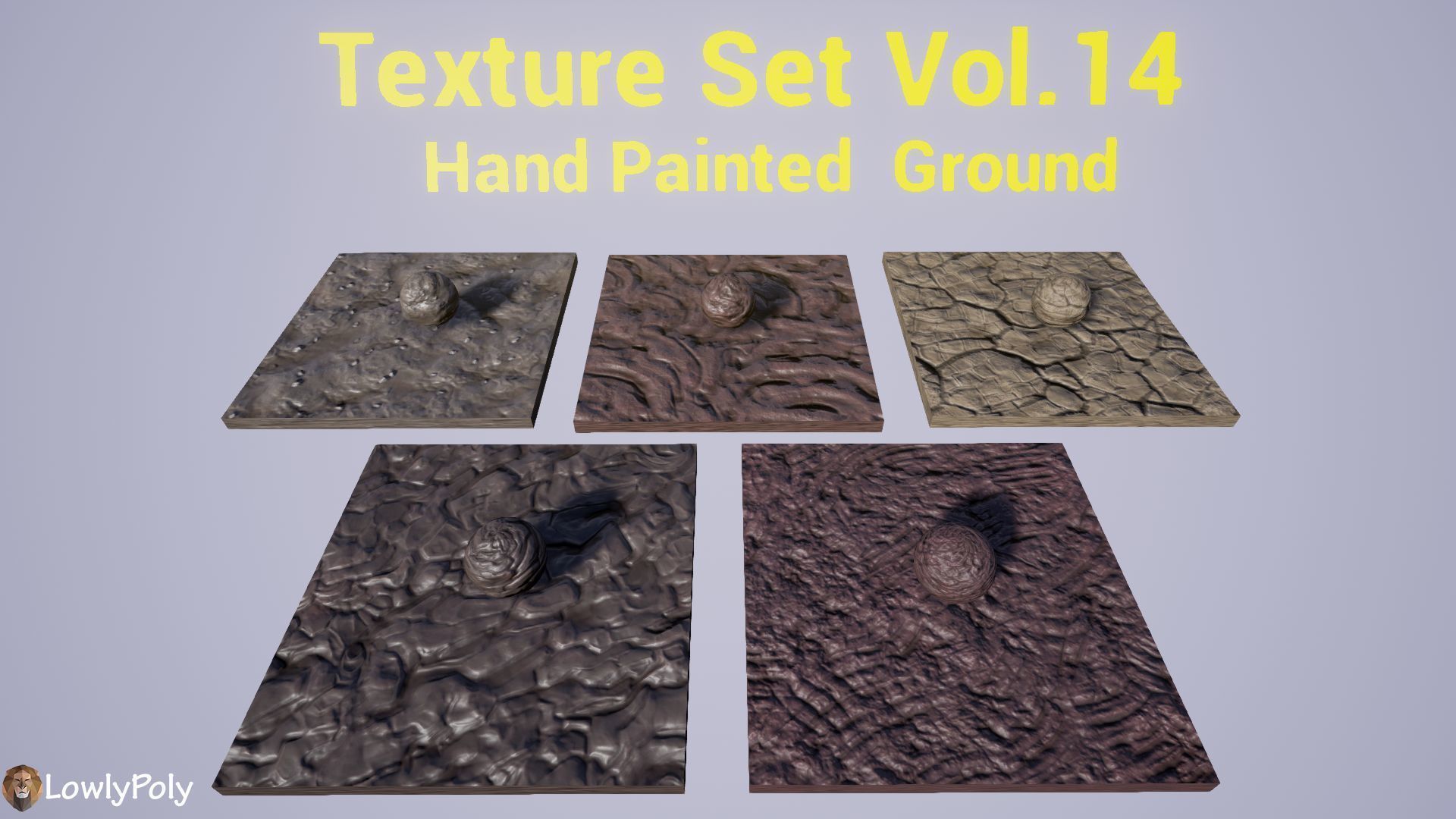Stylized Ground Vol 14 - Hand Painted Texture Pack Texture_13