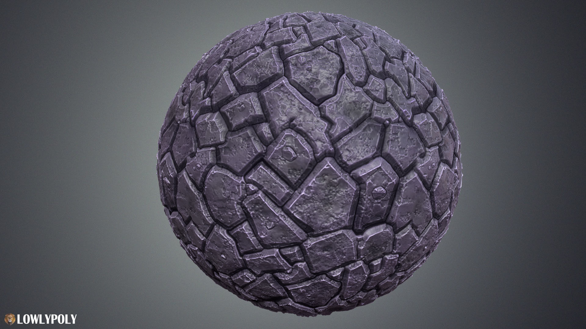 Stylized Rocks Vol 15 - Hand Painted Texture Pack Texture_3