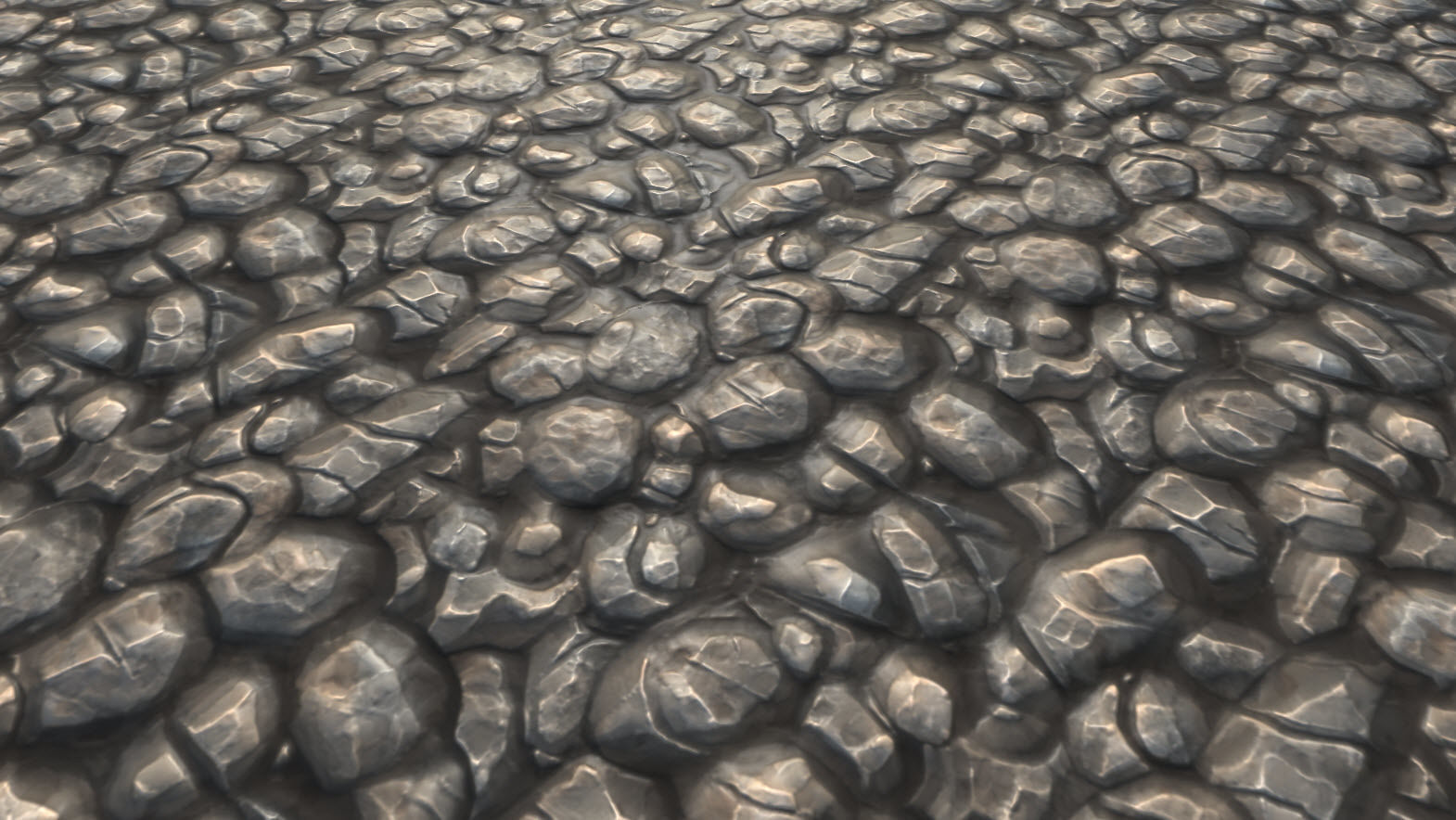 Stylized Rocks Vol 15 - Hand Painted Texture Pack Texture_25