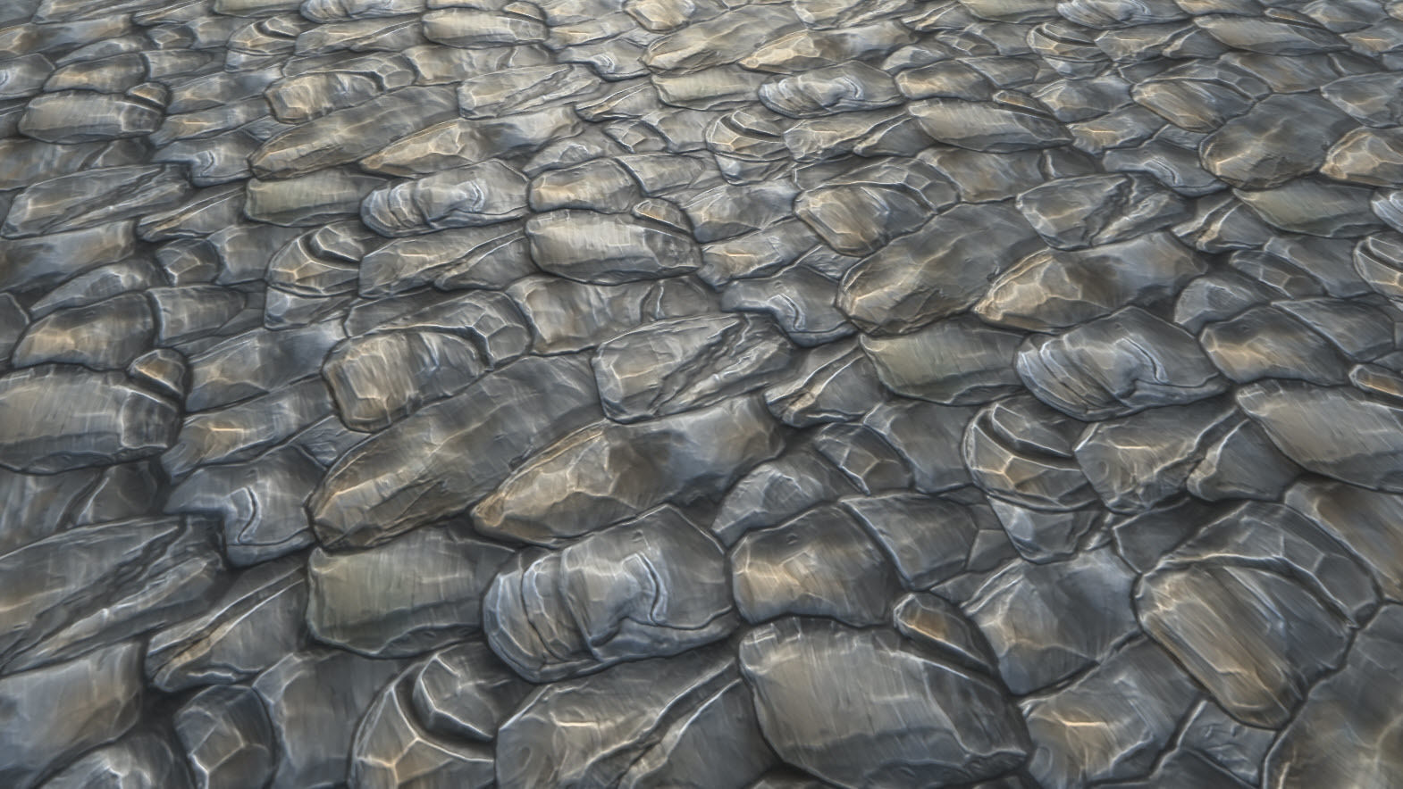 Stylized Rocks Vol 15 - Hand Painted Texture Pack Texture_24