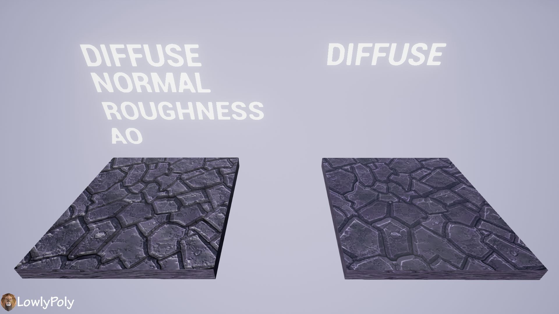 Stylized Rocks Vol 15 - Hand Painted Texture Pack Texture_17