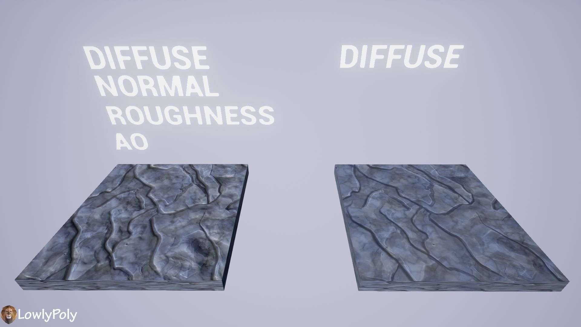 Stylized Rocks Vol 15 - Hand Painted Texture Pack Texture_18