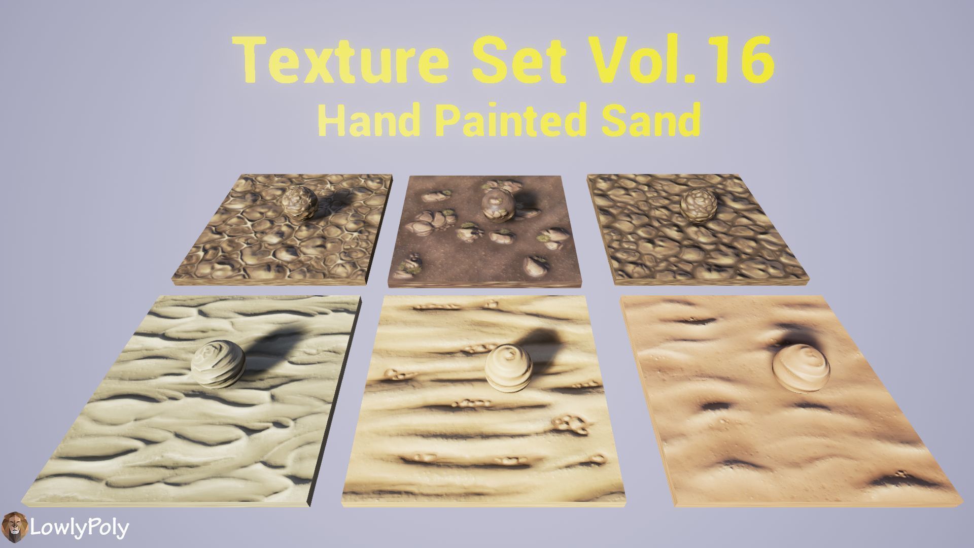 Stylized Sand Vol 16 - Hand Painted Texture Pack Texture_15
