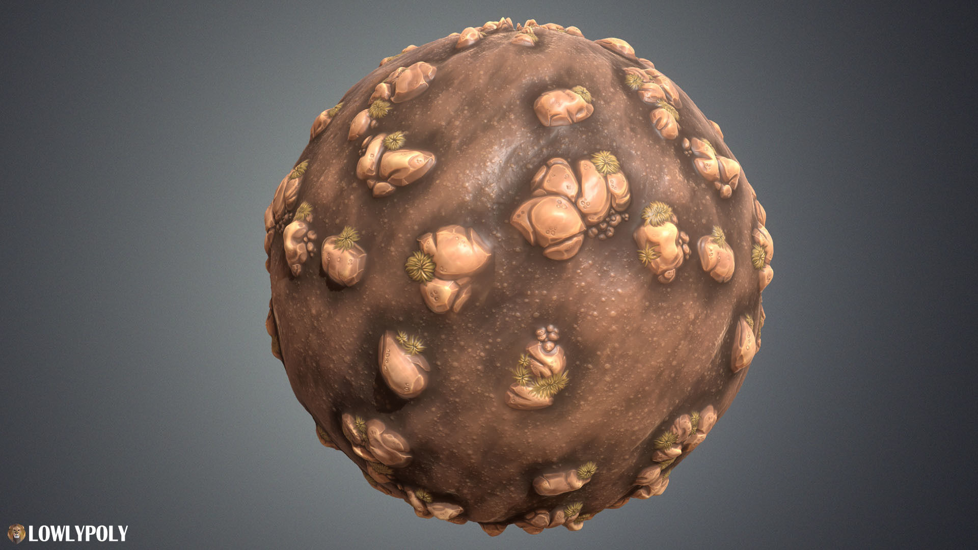 Stylized Sand Vol 16 - Hand Painted Texture Pack Texture_3