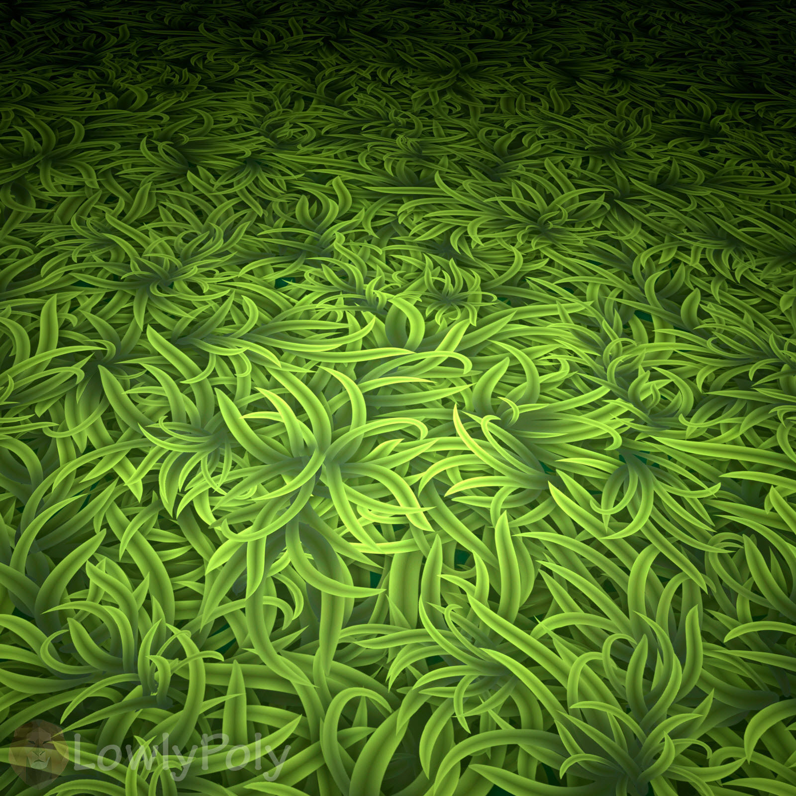 Stylized Grass Vol 17 - Hand Painted Texture Pack Texture_9