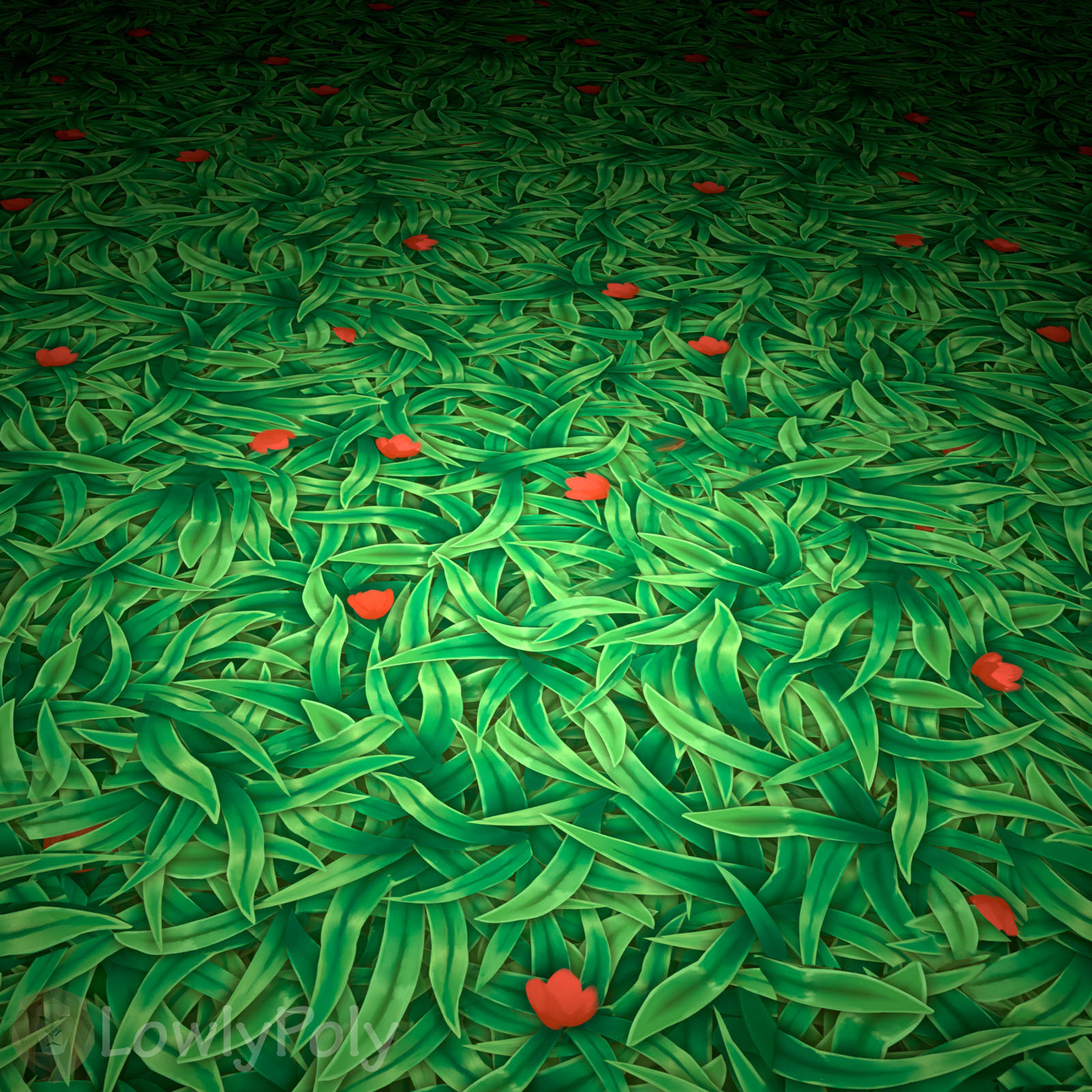 Stylized Grass Vol 17 - Hand Painted Texture Pack Texture_8