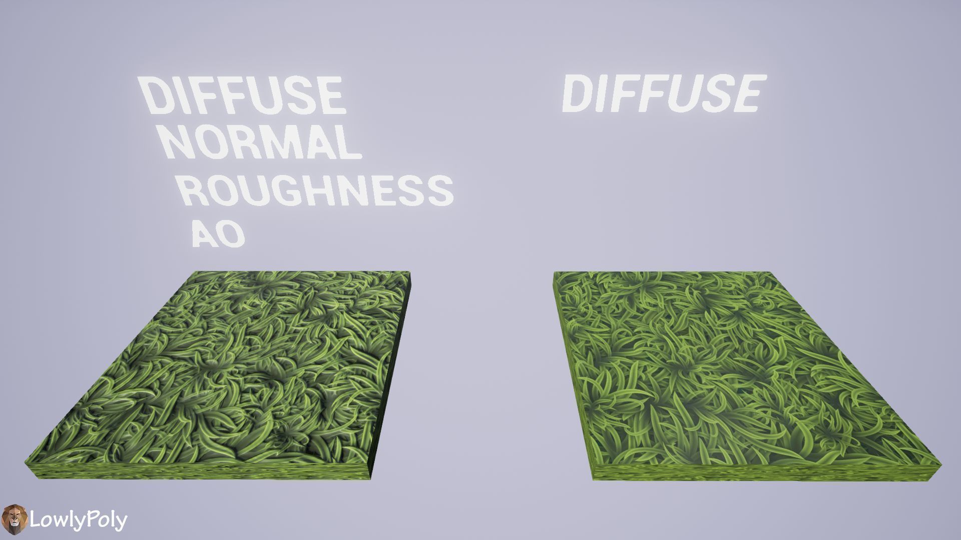 Stylized Grass Vol 17 - Hand Painted Texture Pack Texture_17