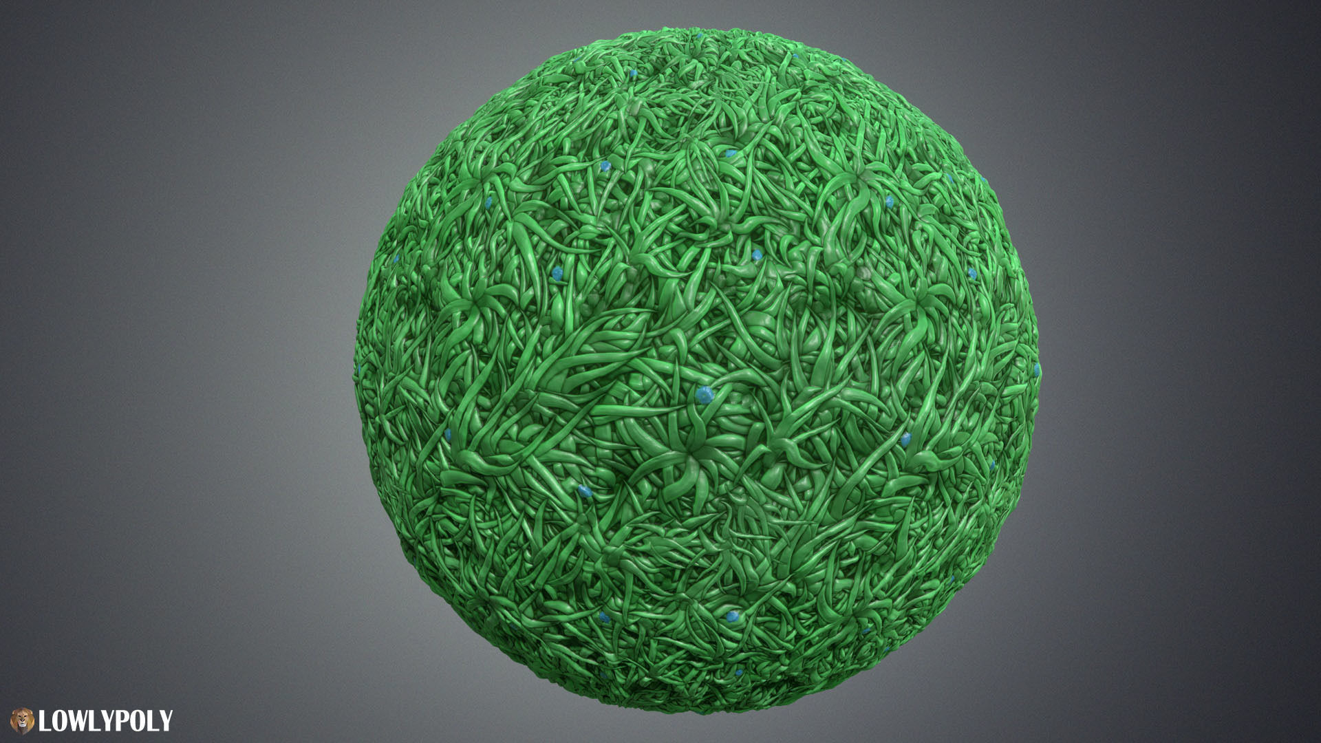 Stylized Grass Vol 17 - Hand Painted Texture Pack Texture_3