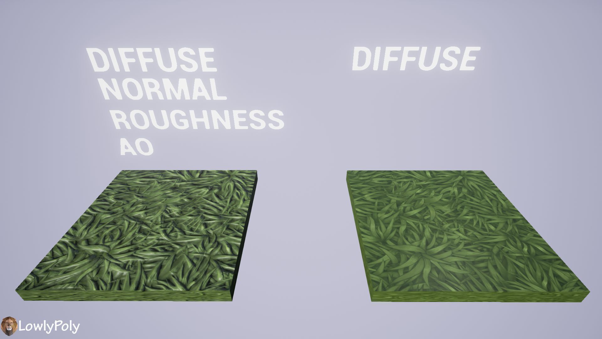 Stylized Grass Vol 17 - Hand Painted Texture Pack Texture_19