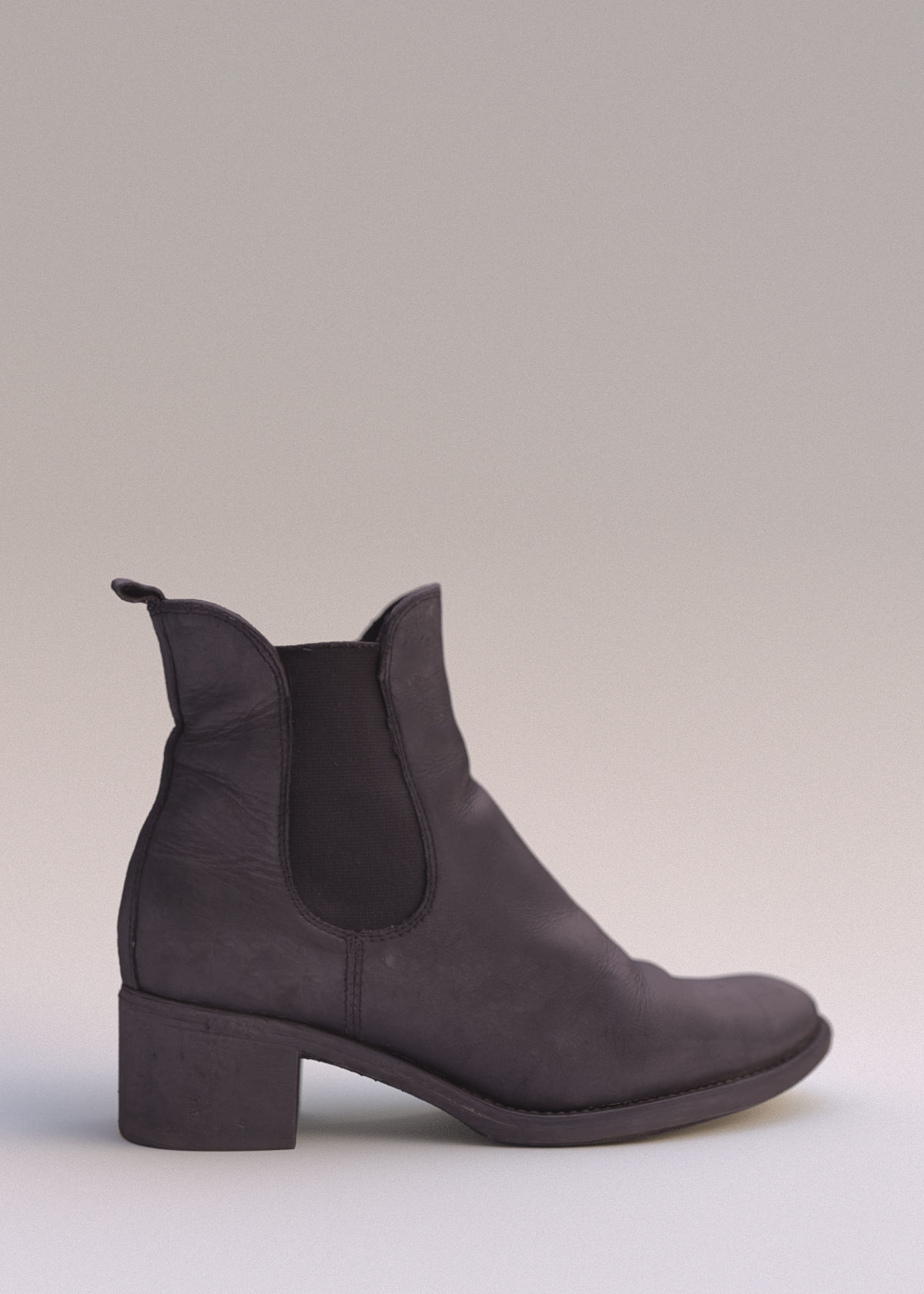 Processed Scan - Leather Ankle Boot 3D model_1