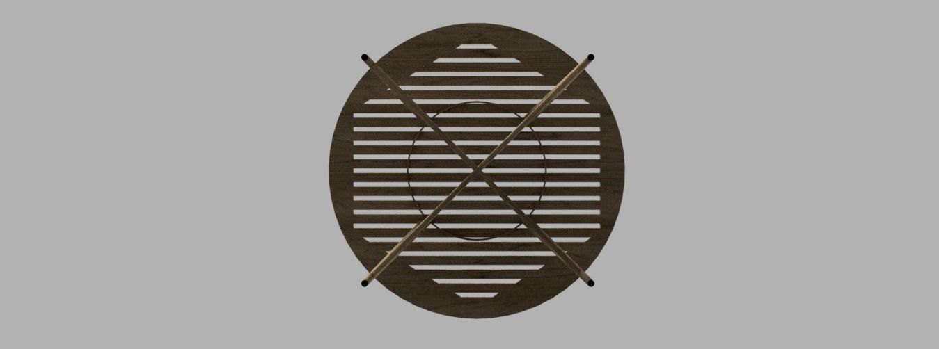 Lounge Table Free 3D model_6